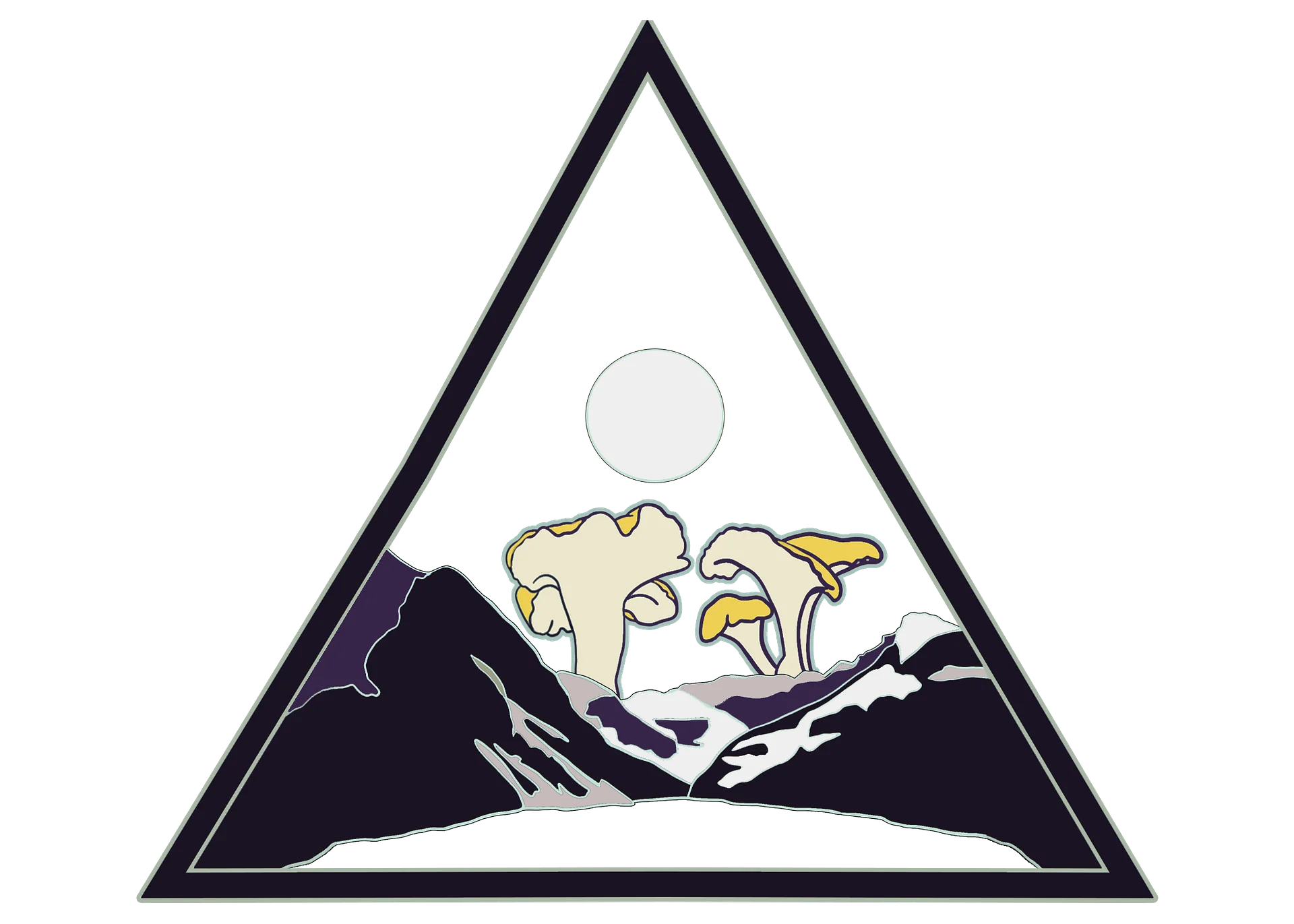 Midnight Mushrooms Tshirt product image (2)
