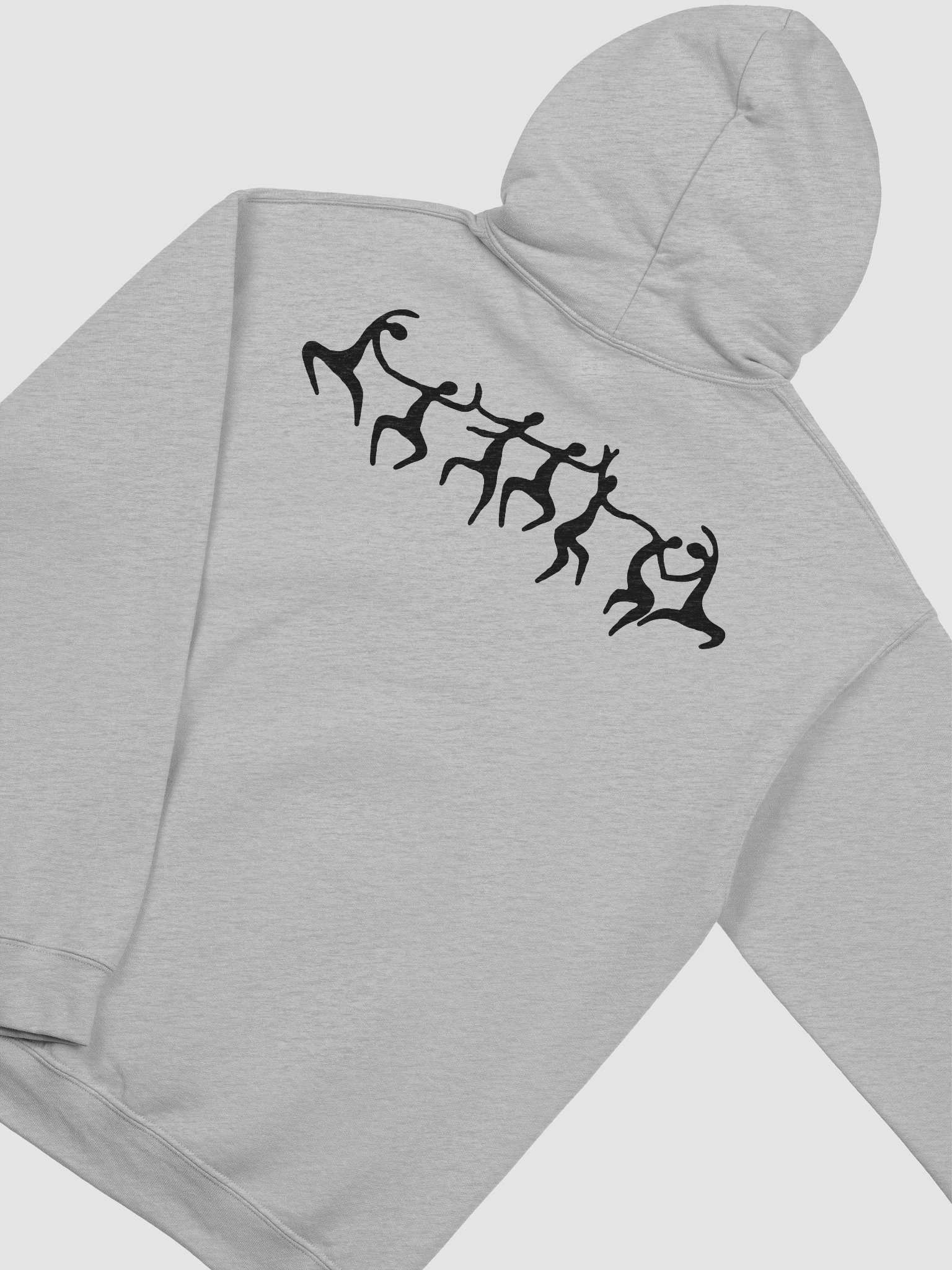 SOLAZ DANCING FEET HOODIE GREY product image (4)