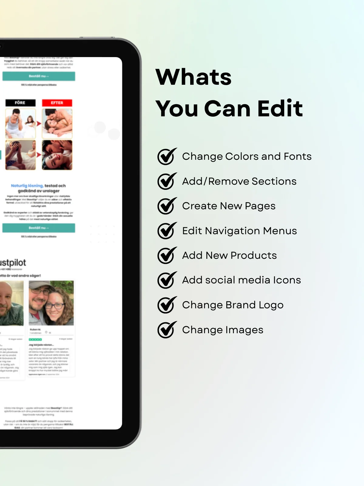 Wellness & Supplement Funnelish Sales Funnel Template product image (8)