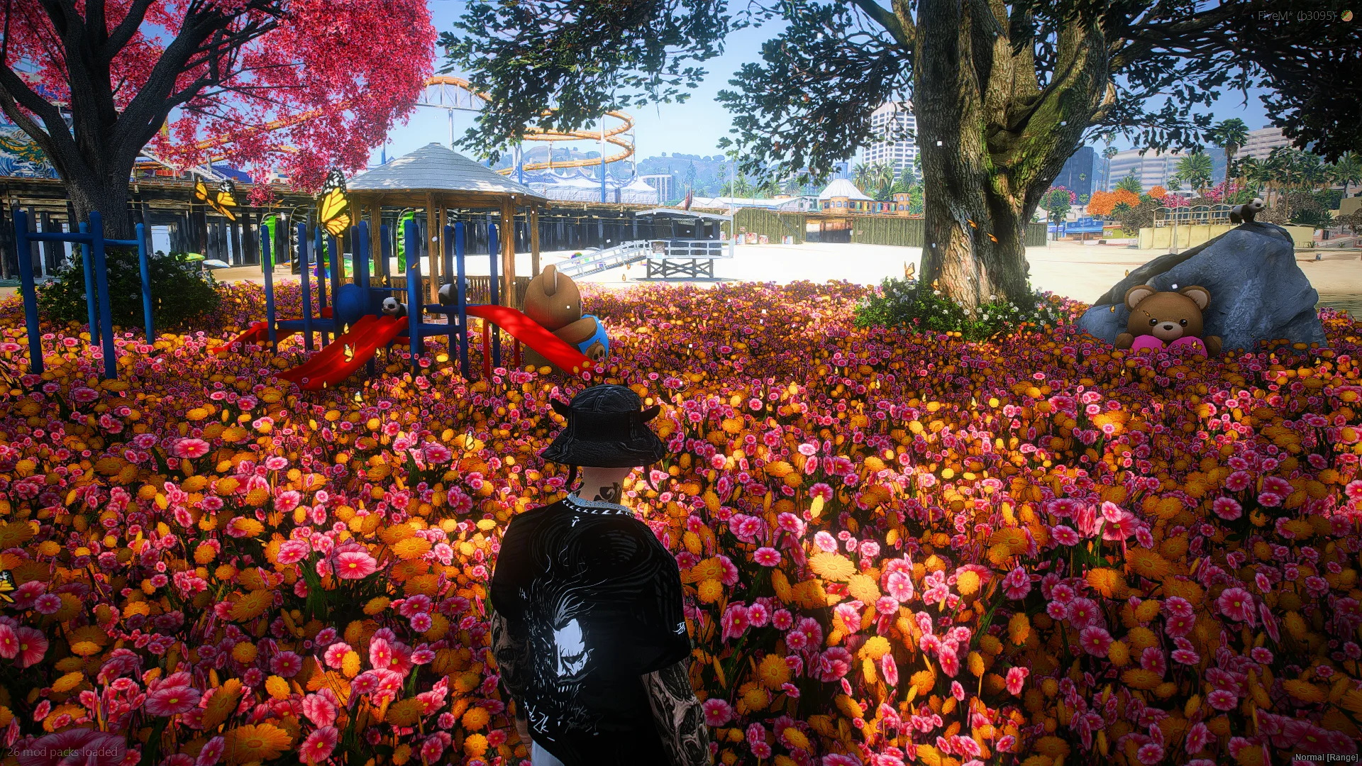 Pinky Yellow Blossom Pack | Client-Side Environment Mod product image (2)