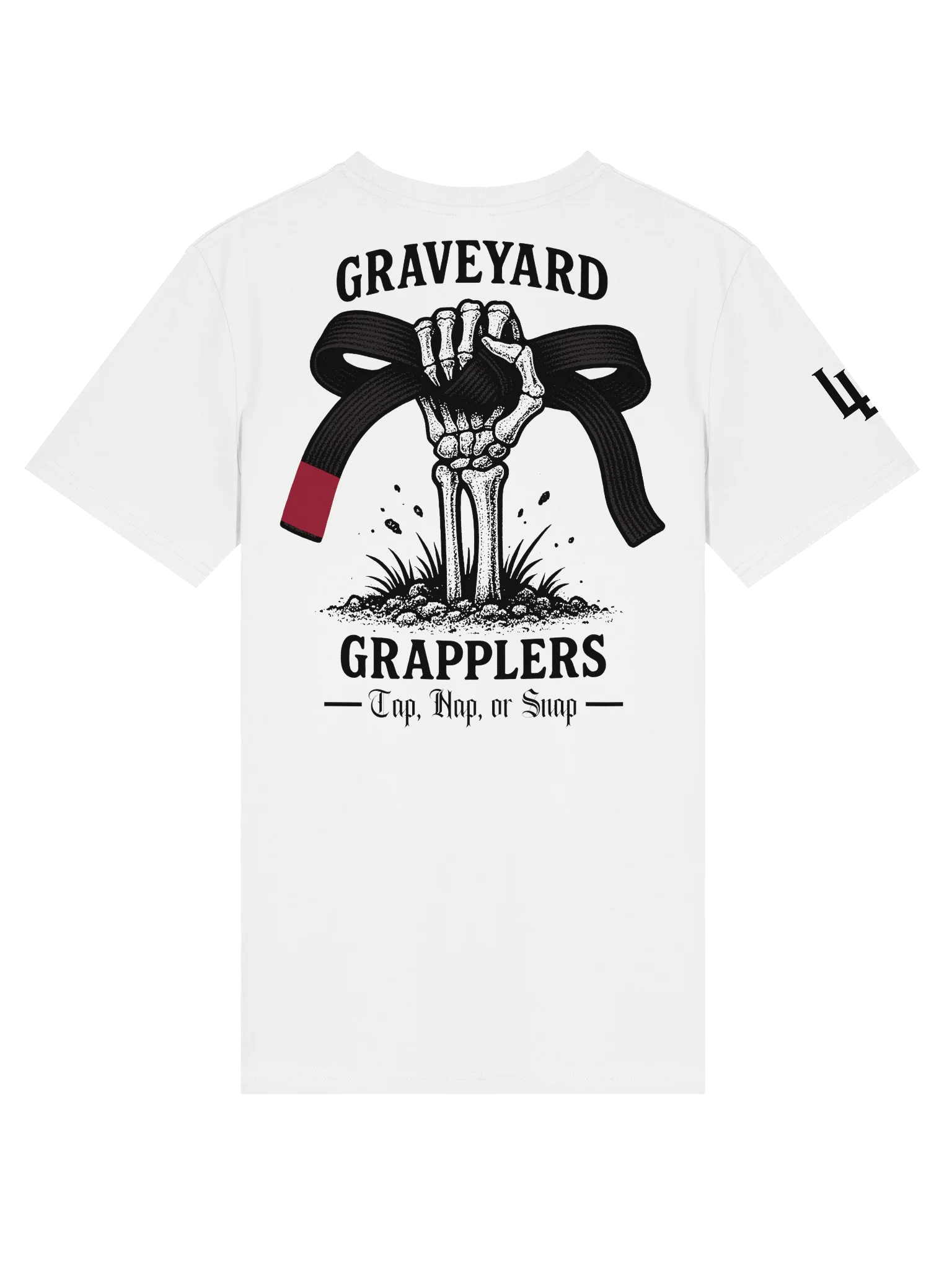 Graveyard Grapplers Ranked Tee | Black Belt product image (1)