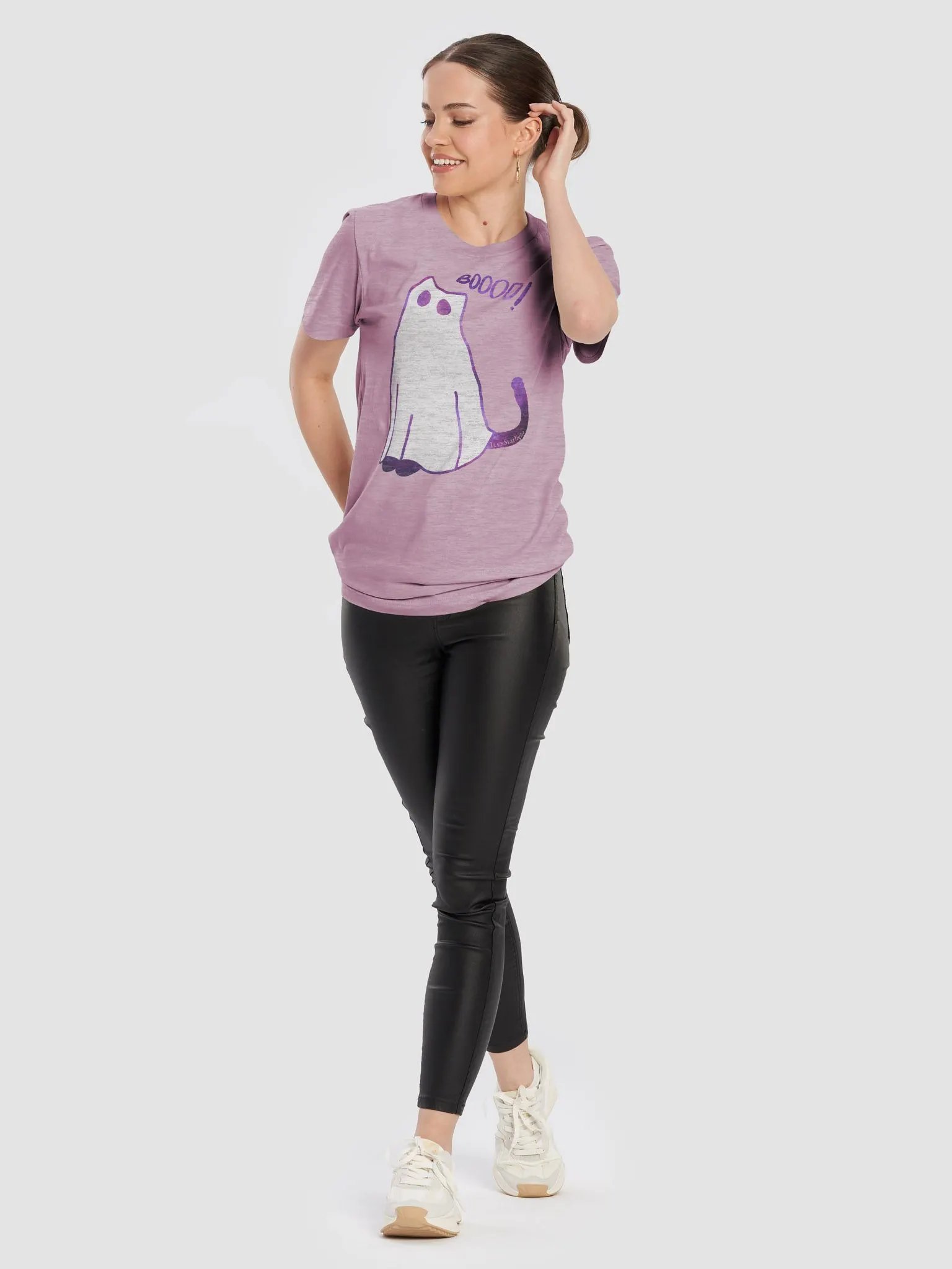 Halloween Galaxy Cat T-Shirt product image (10)
