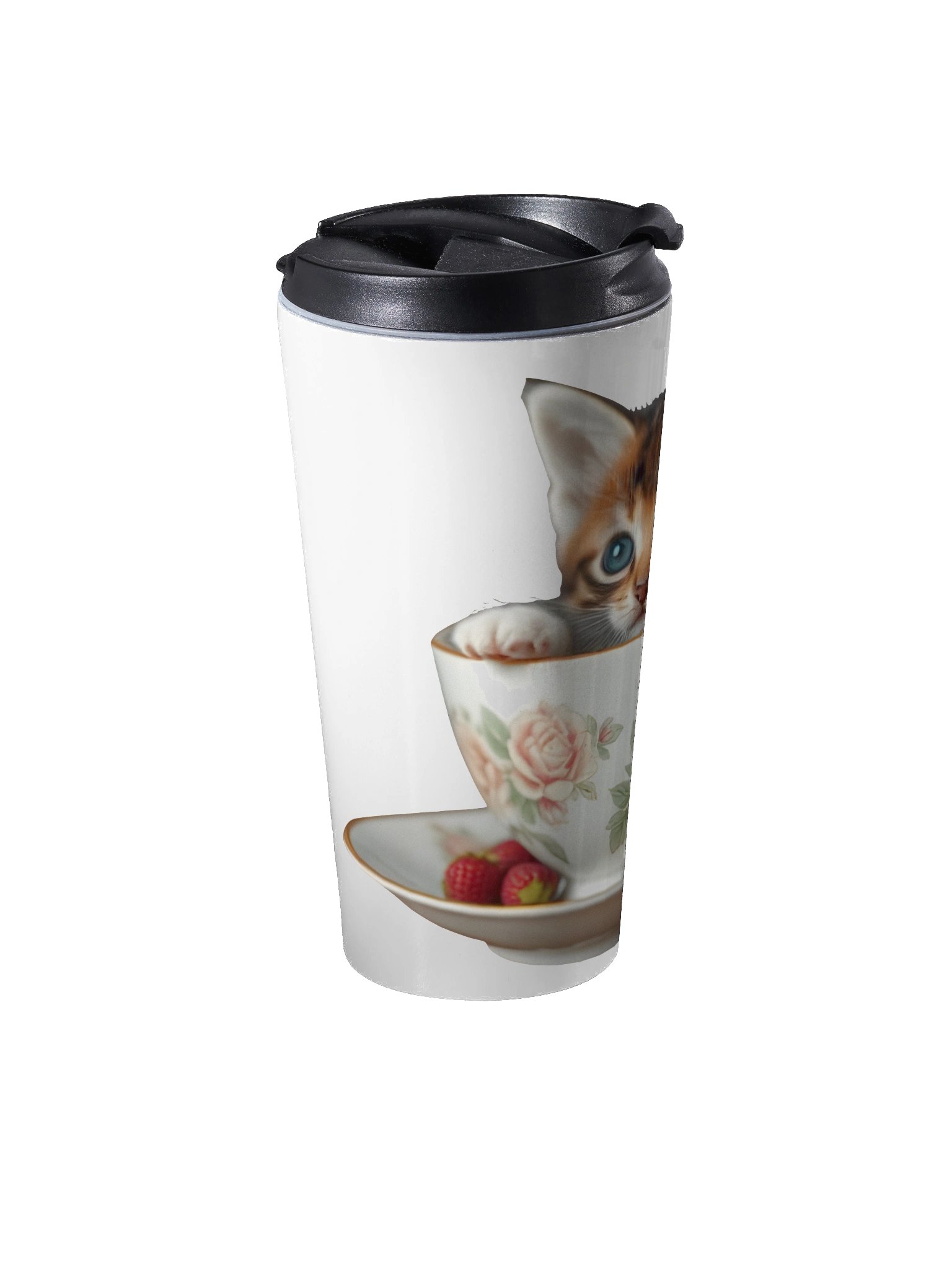 Tea & Whiskers Travel Mug product image (2)