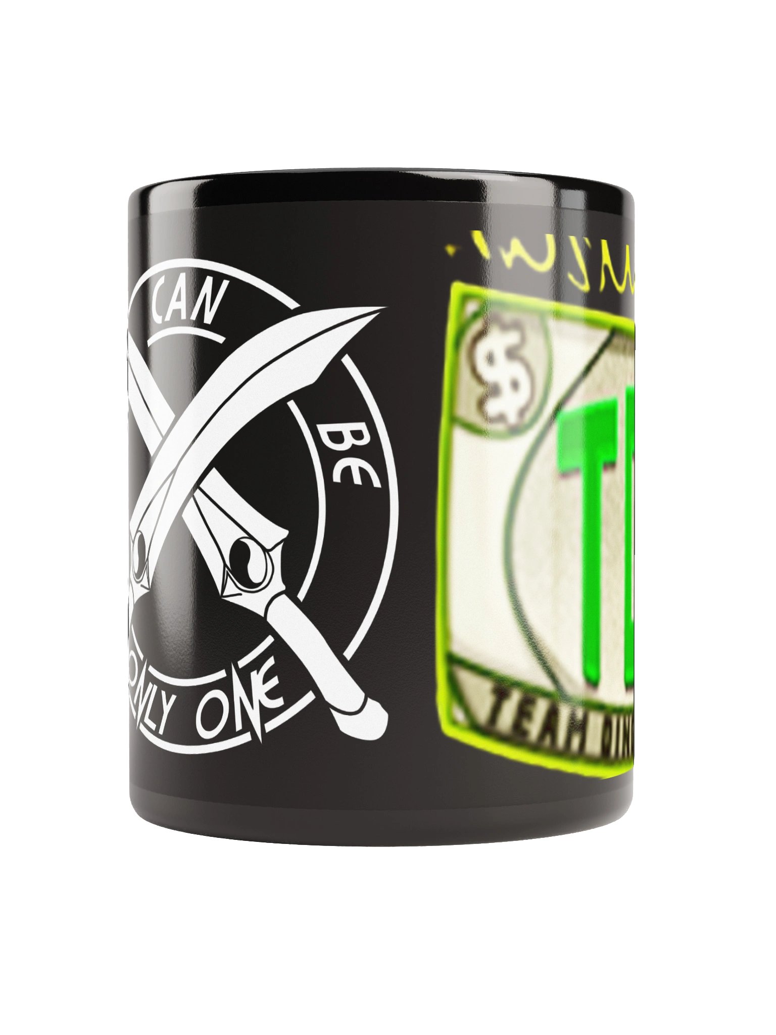 TeamDingaDonate Black Mug product image (10)