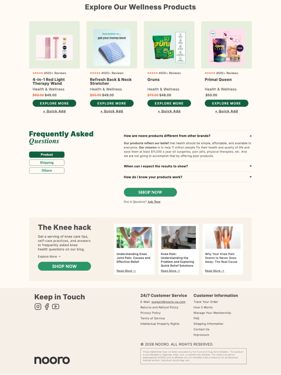 Nooro - Replo Landing Page Template product image (6)