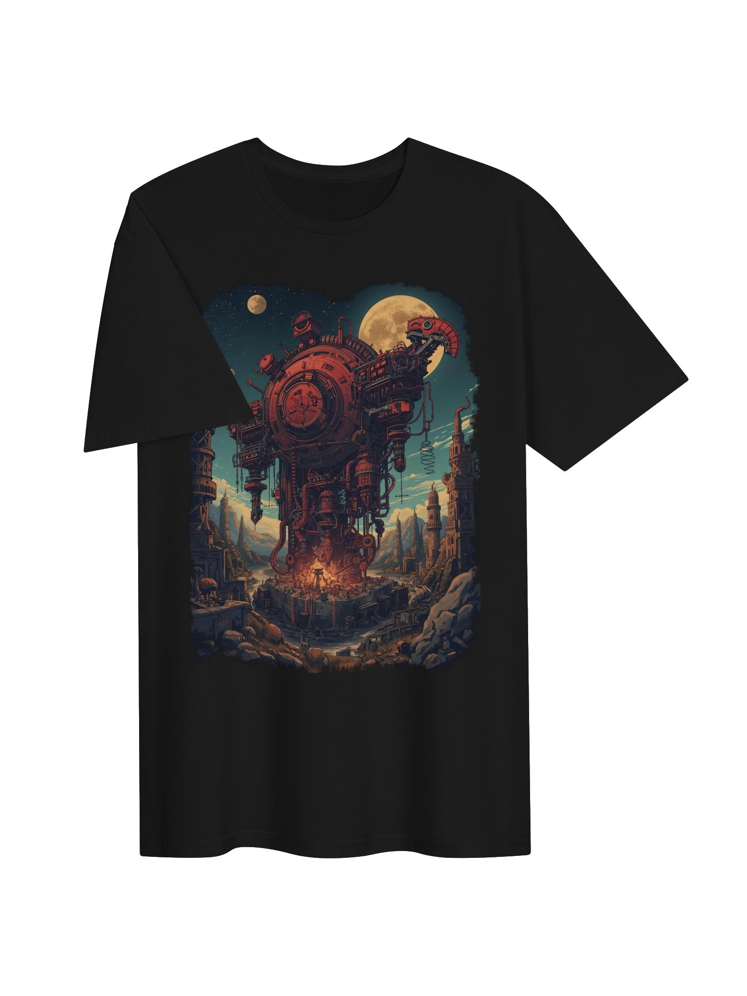 Retro-Futuristic Reactor T-Shirt product image (6)