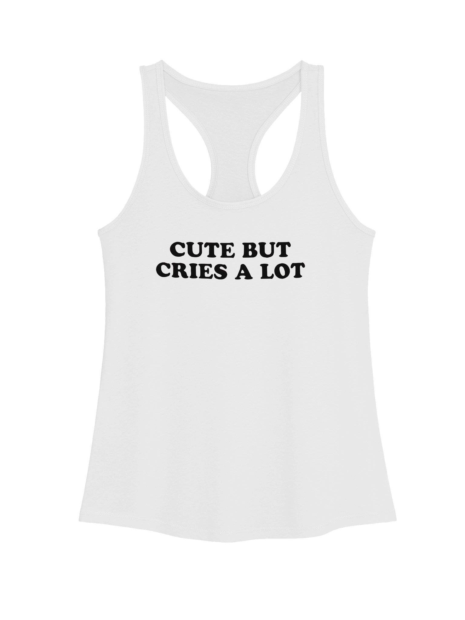 Cute But Cries A Lot Tank Top product image (2)