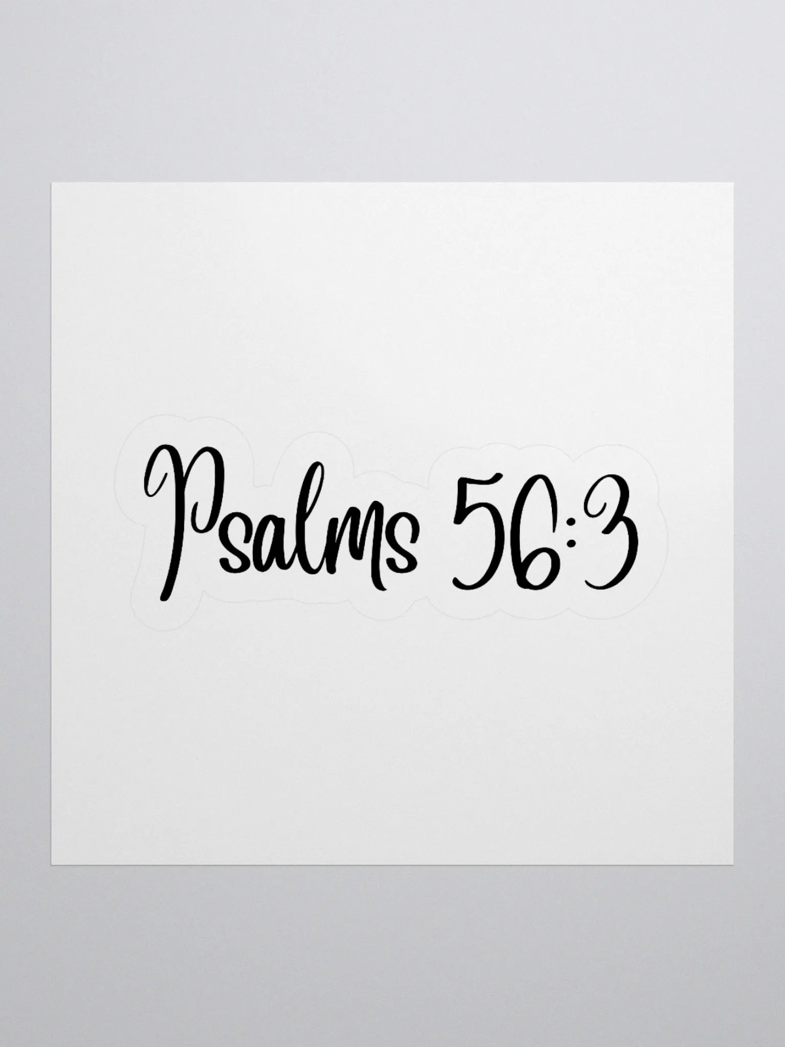 Psalm 56:3 Sticker product image (1)