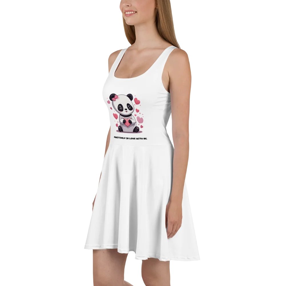 Panda Love All-Over Print Skater Dress product image (3)