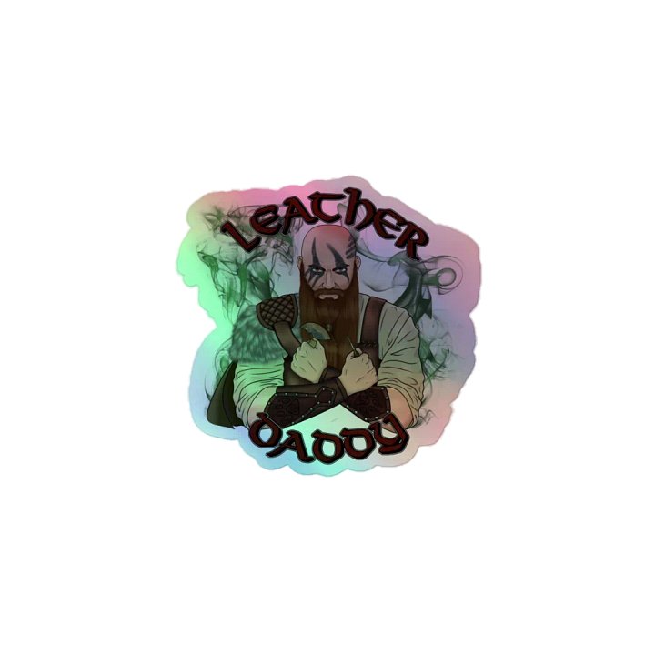 Leather Daddy Halo Sticker product image (1)