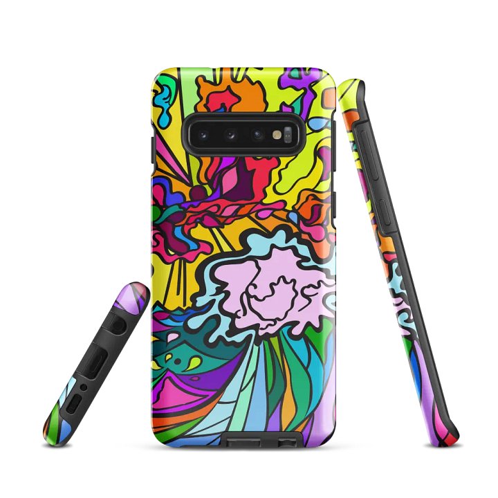 Vibrant Swirls Samsung® Tough Case – Wave at Sunset product image (2)