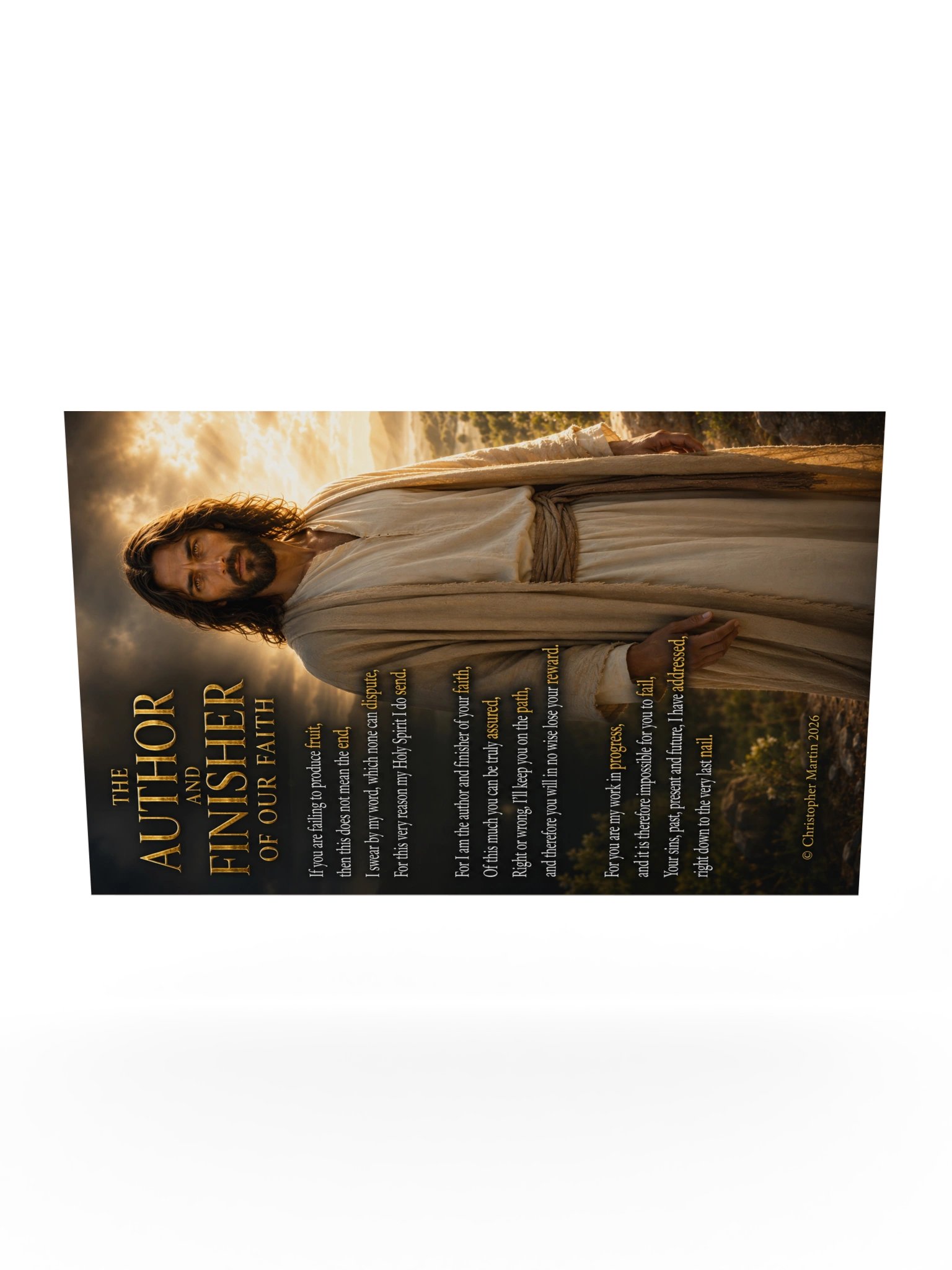 The author and finisher of our faith product image (10)