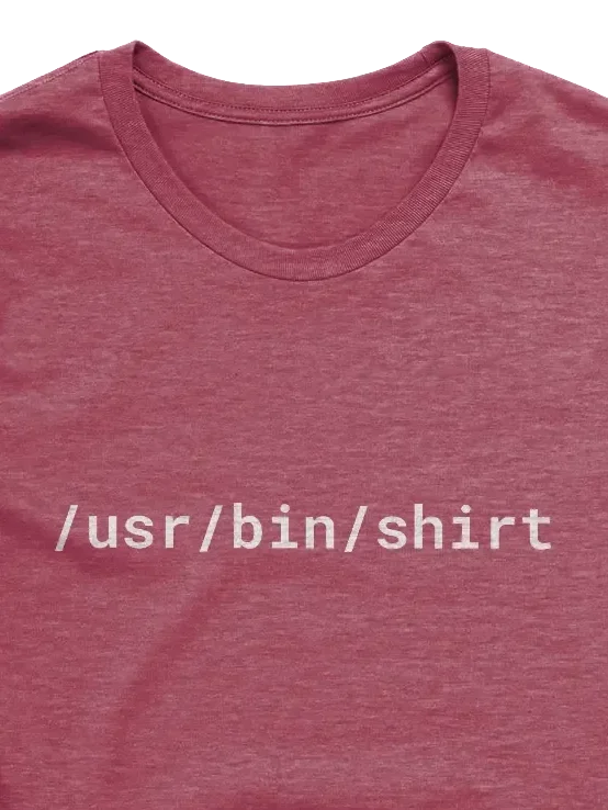 /usr/bin/shirt T-Shirt product image (1)