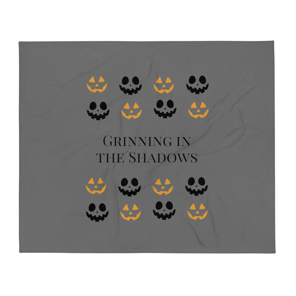Shadow Grins Throw Blanket product image (3)