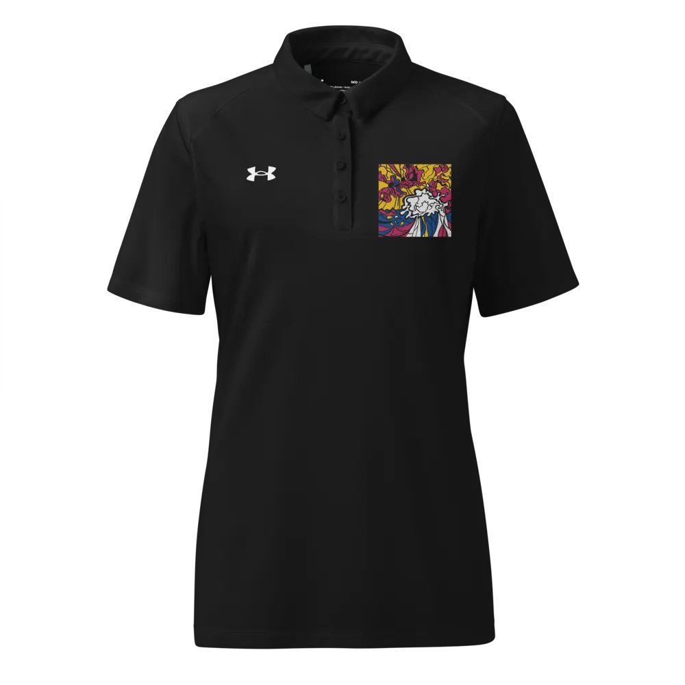 Energized Explosion Women's Polo - Wave at Sunset product image (1)