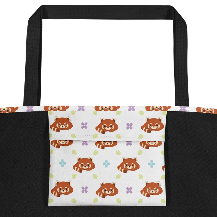 Red Panda Tote Bag product image (2)