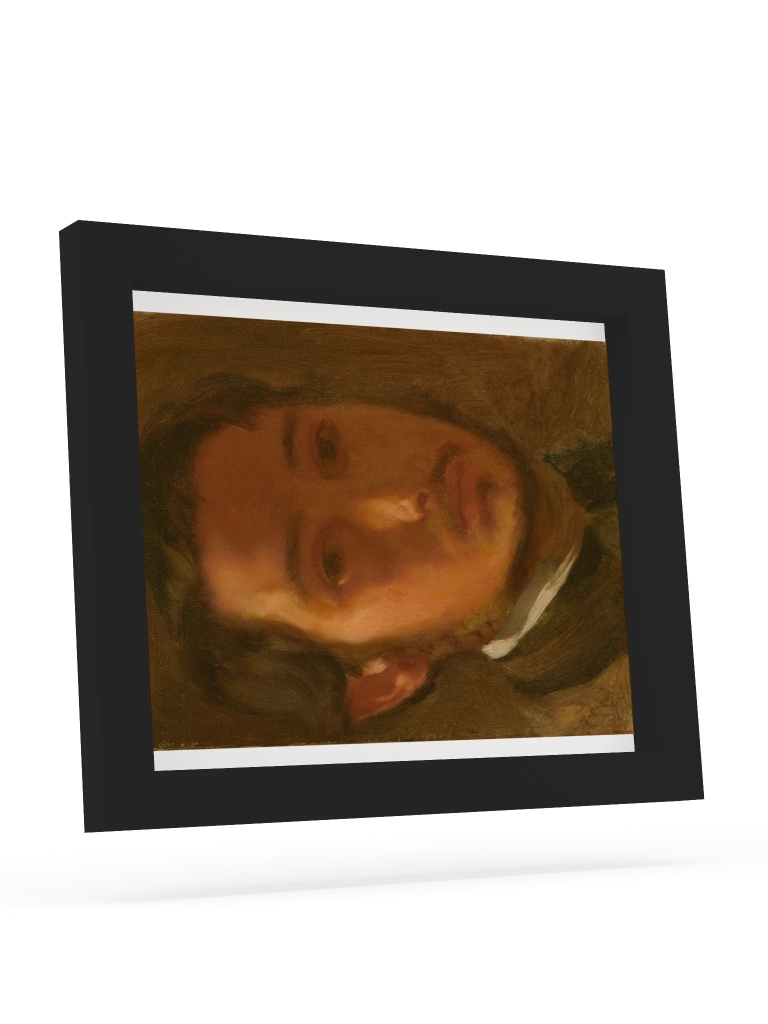 Edgar Degas, Self-Portrait with White Collar (c. 1857) Fine Art Print product image (65)