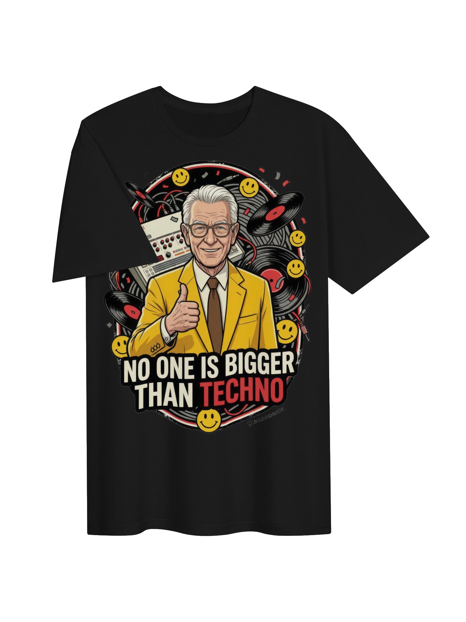 No One Is Bigger Than Techno Shirt product image (4)