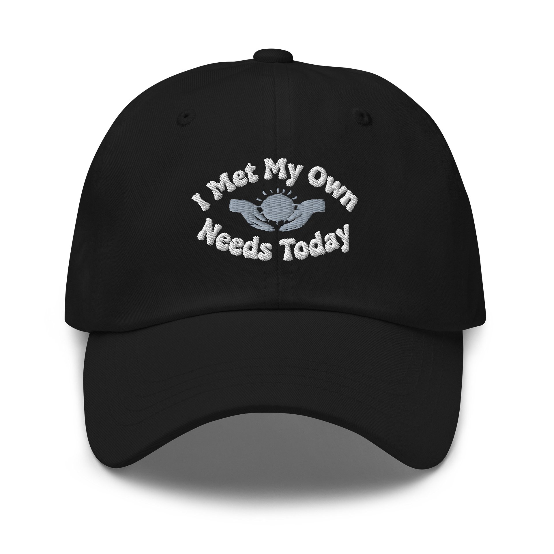 “I Met My Own Needs Today” Black Cap product image (1)