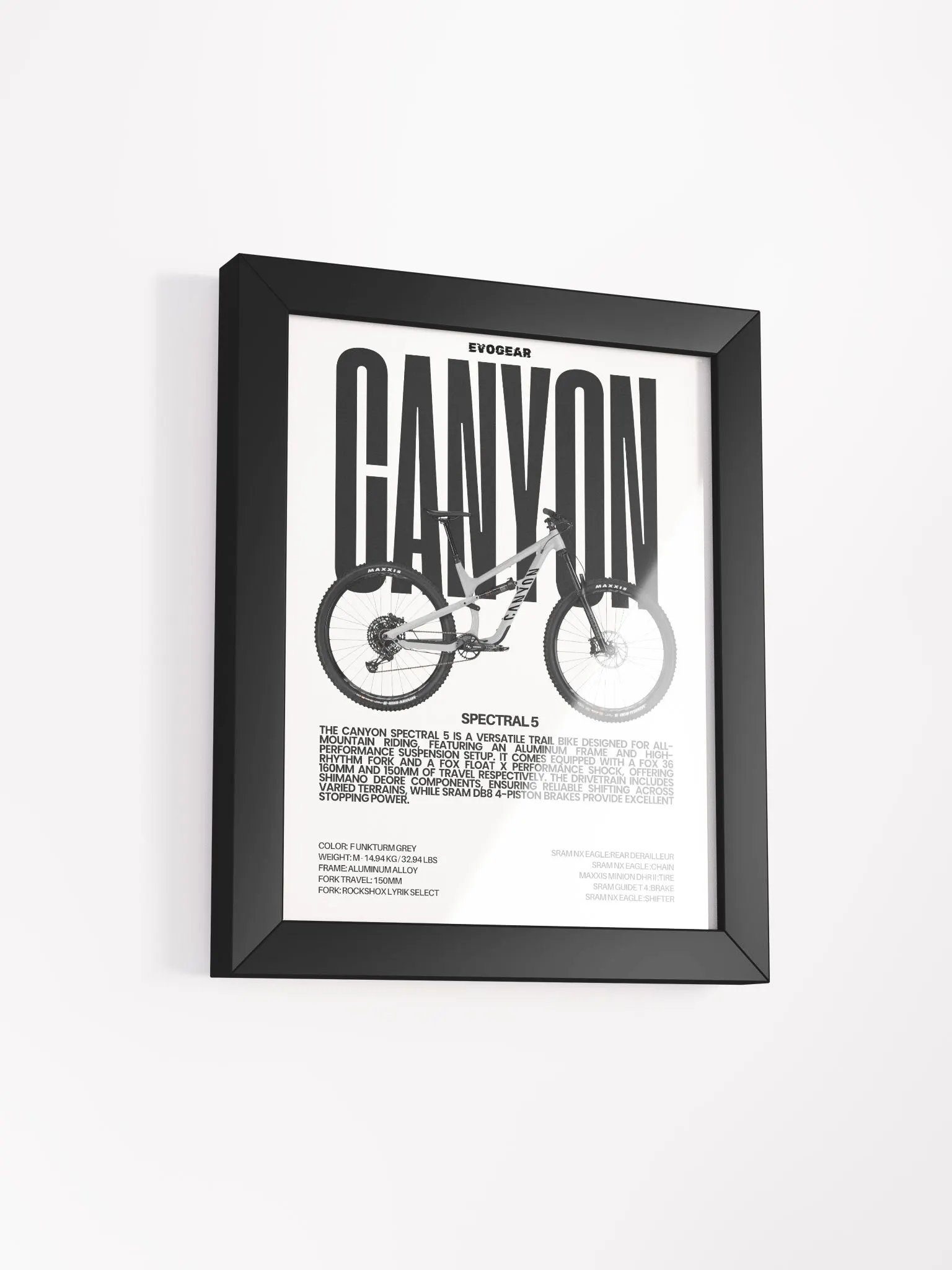 Canyon Spectral AL 5 Frame product image (2)