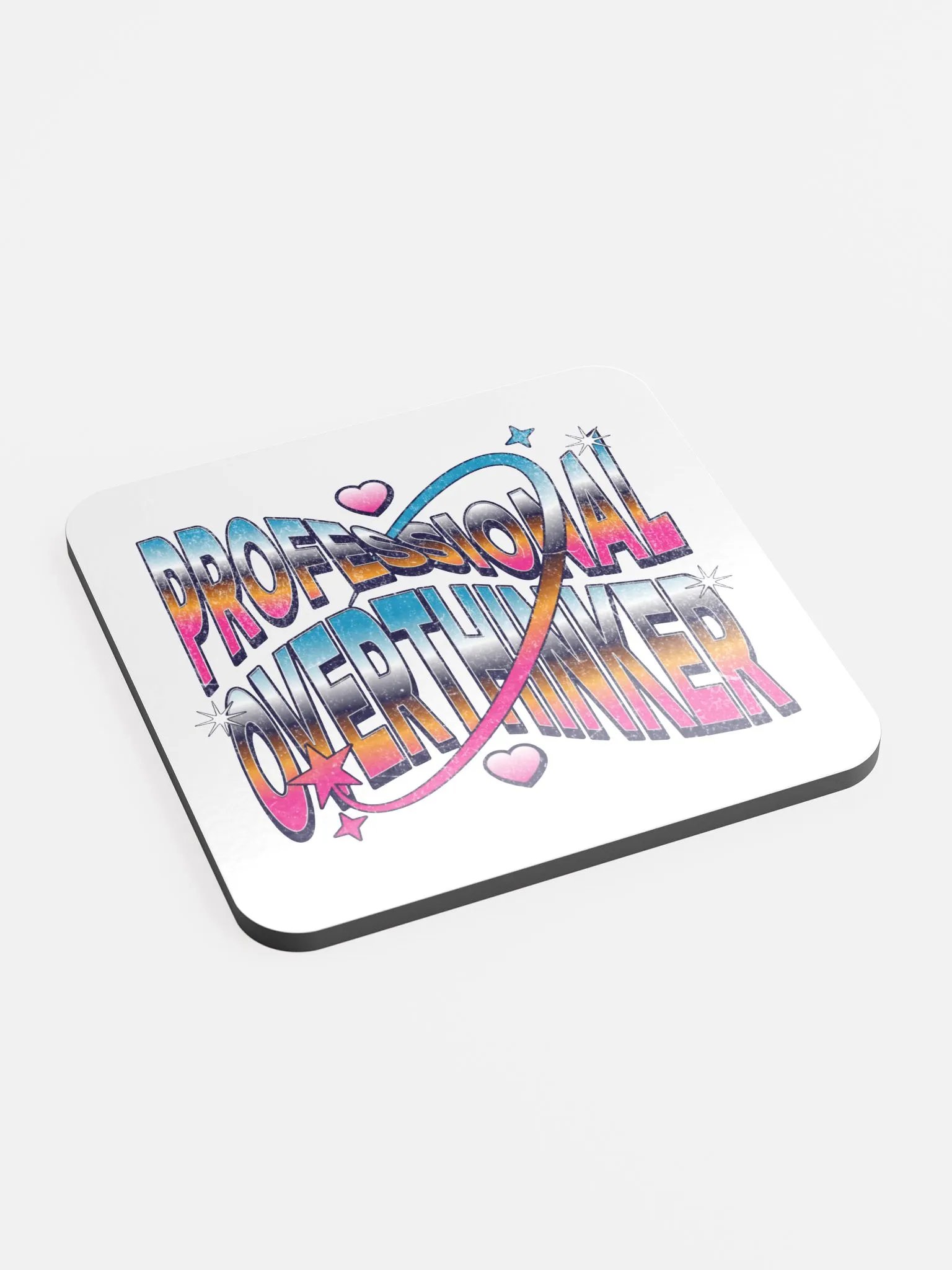Professional Overthinker Whimsical Coaster product image (3)