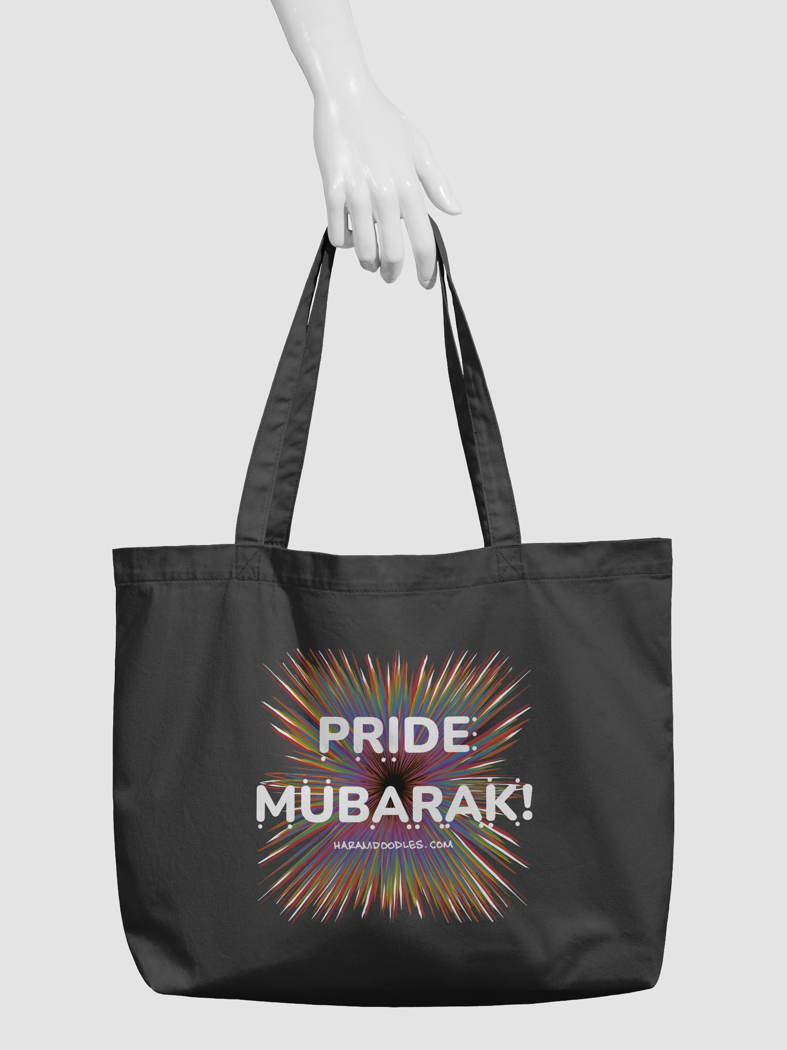Pride Mubarak Cotton Tote Bag product image (3)