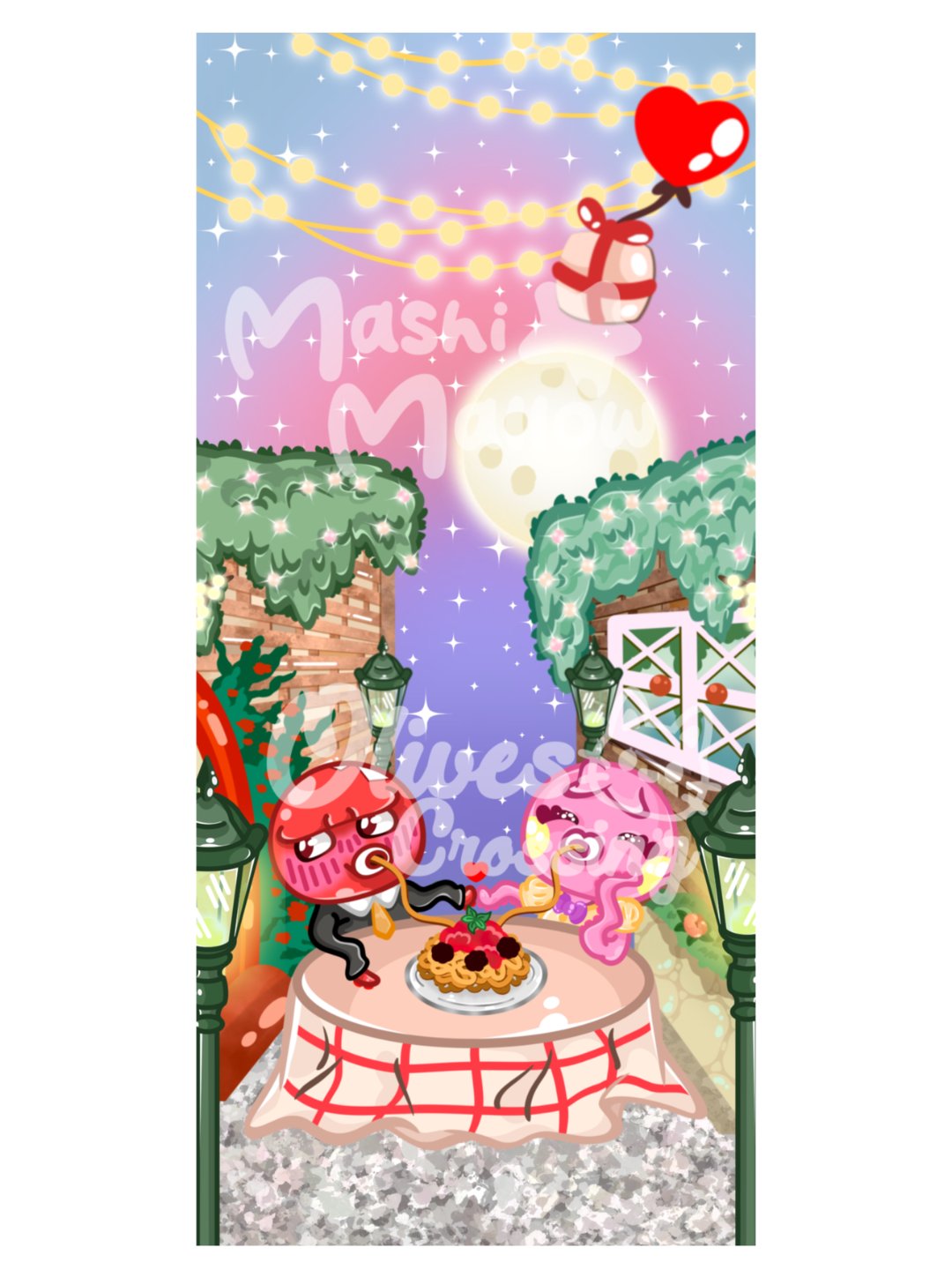 Valentine's Day OlivesCrossing iPhone/Android Wallpaper [2024] product image (2)