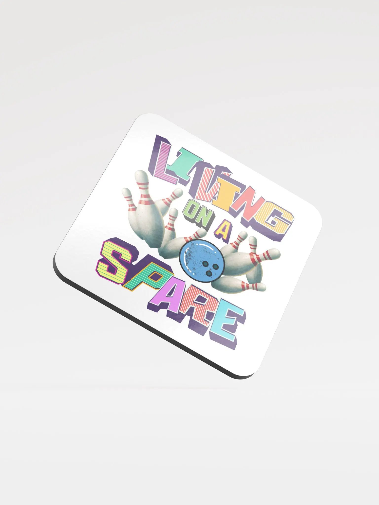 Living On A Spare Strikes Coaster Set product image (2)