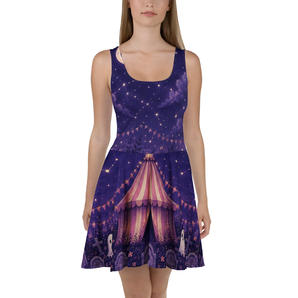 Midnight Carnival Skater Dress product image (2)