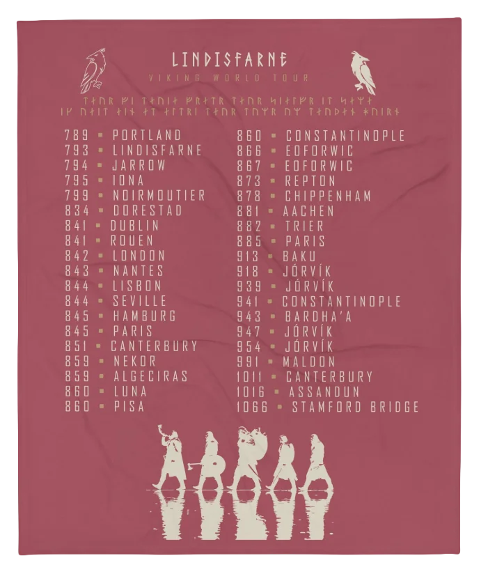 Viking World Tour — The Blanket 50 x 60 product image (1)