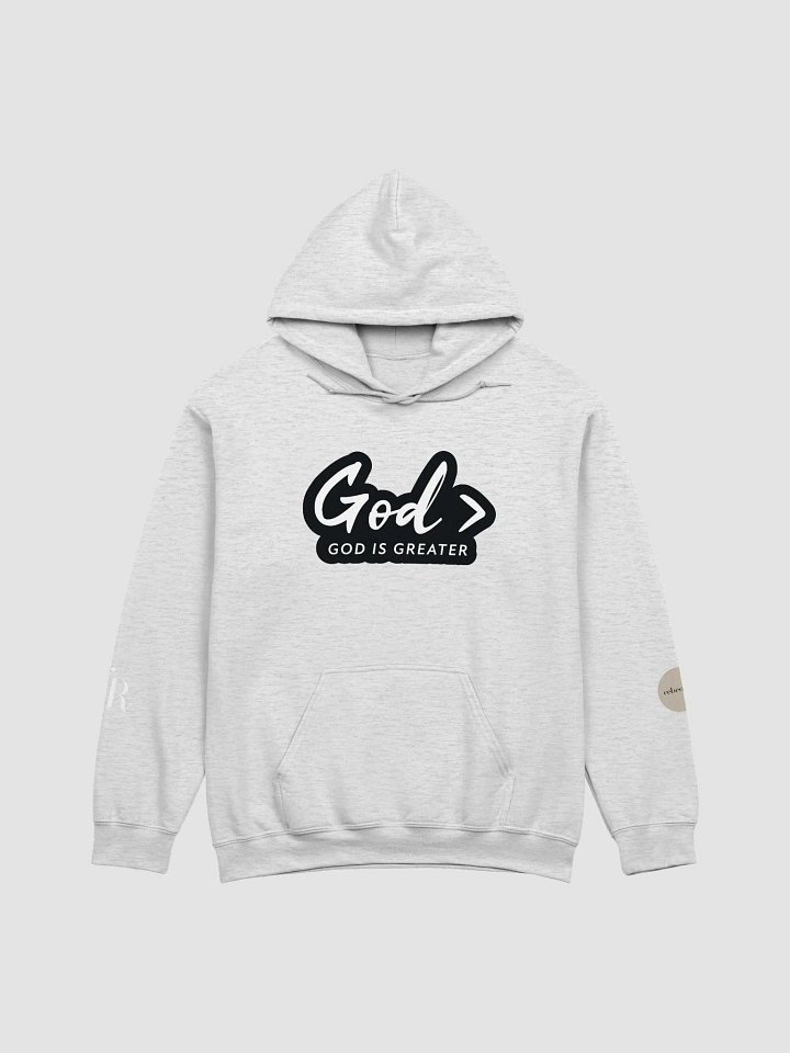 God > HOODIE - (WHITE TEXT) product image (4)
