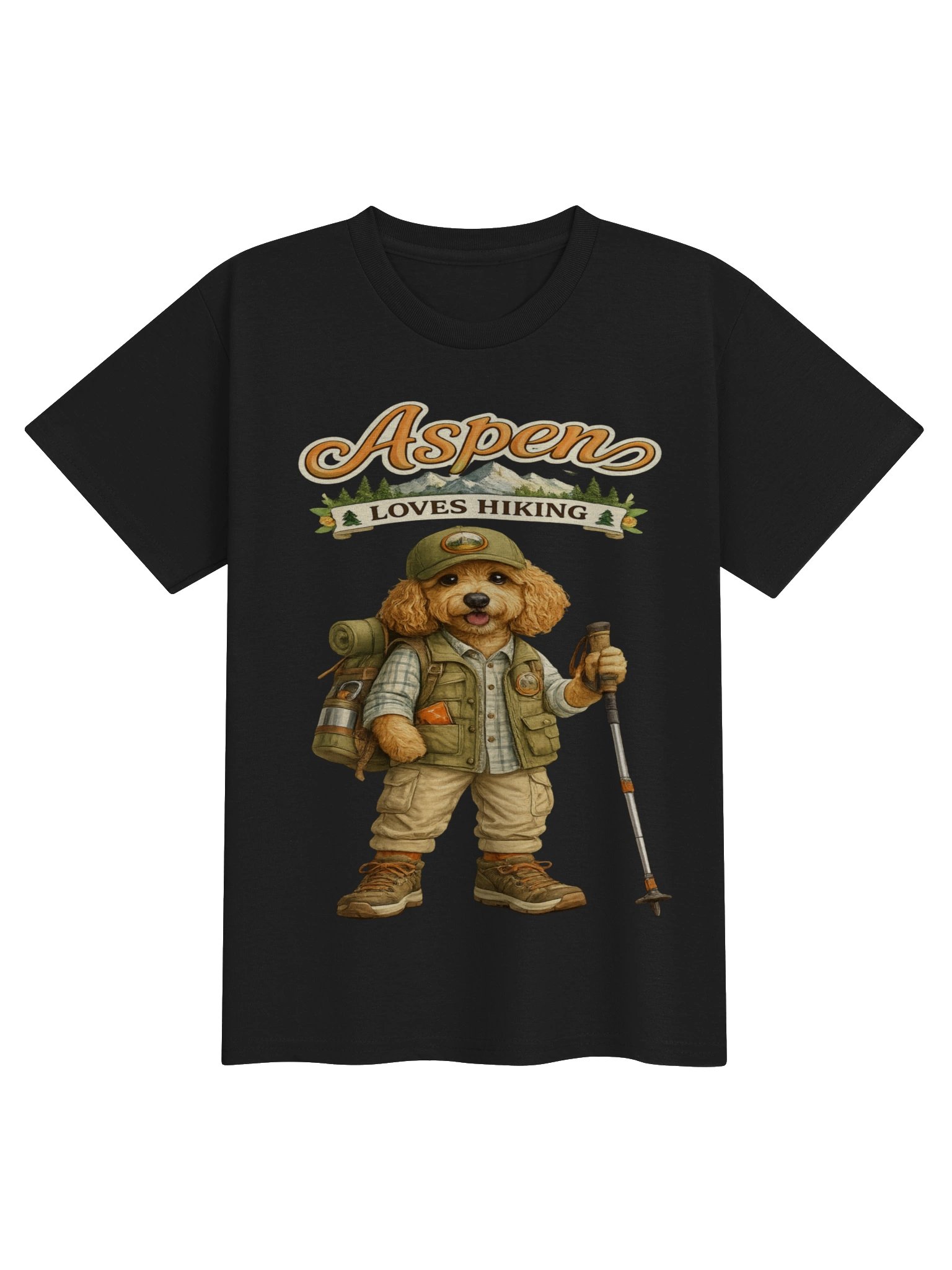 Aspen Loves Hiking Youth Tee product image (1)