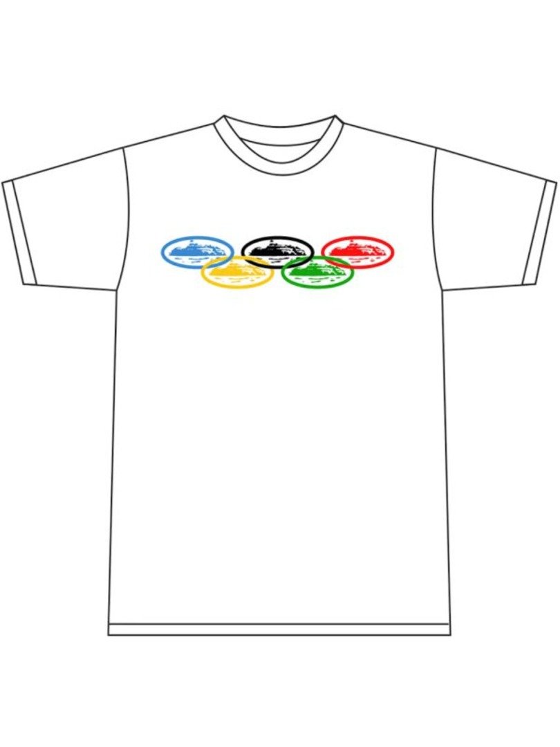 Corteiz Alcatraz Olympic T-shirt White product image (1)