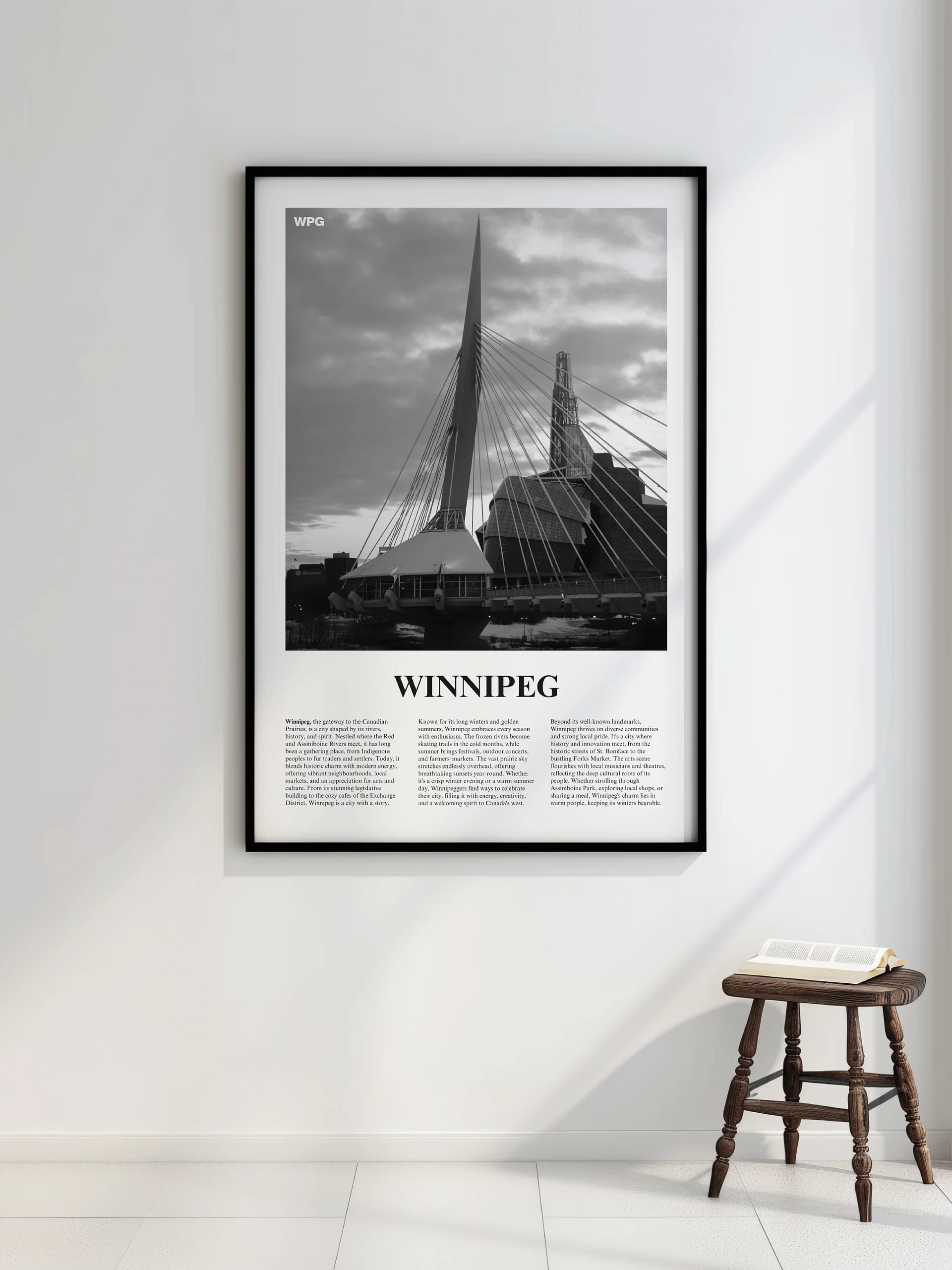 Winnipeg 01 Newspaper Poster product image (2)