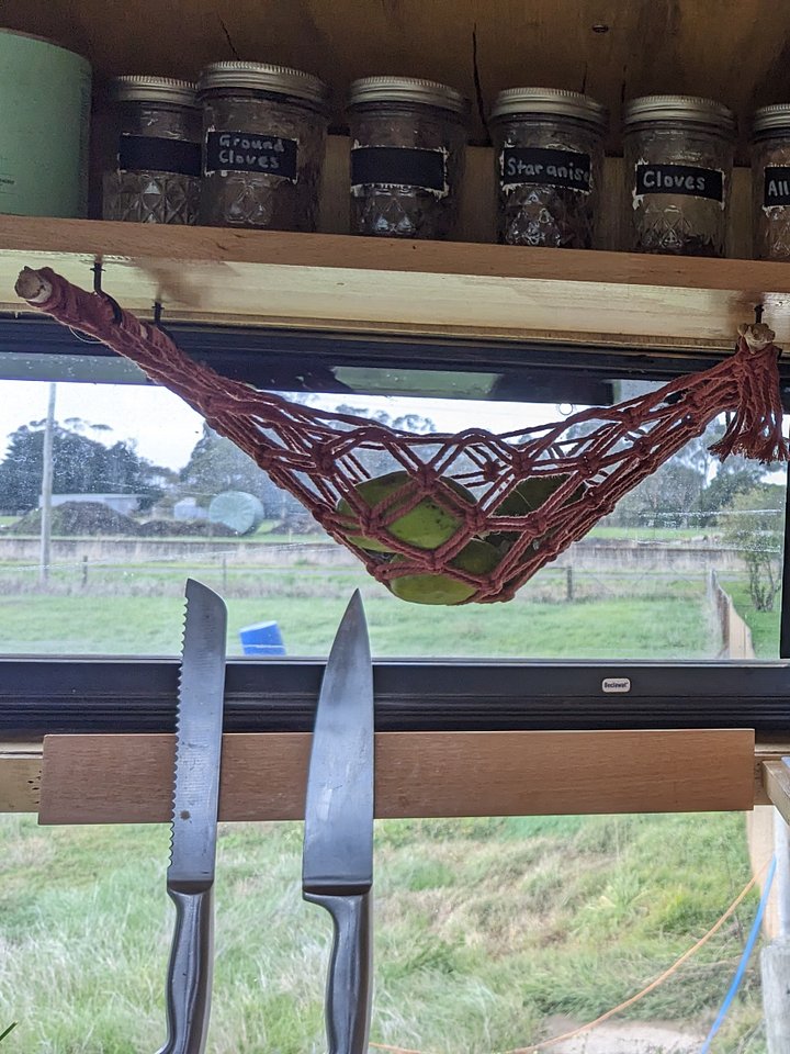 Hanging Macrame Fruit Basket product image (1)