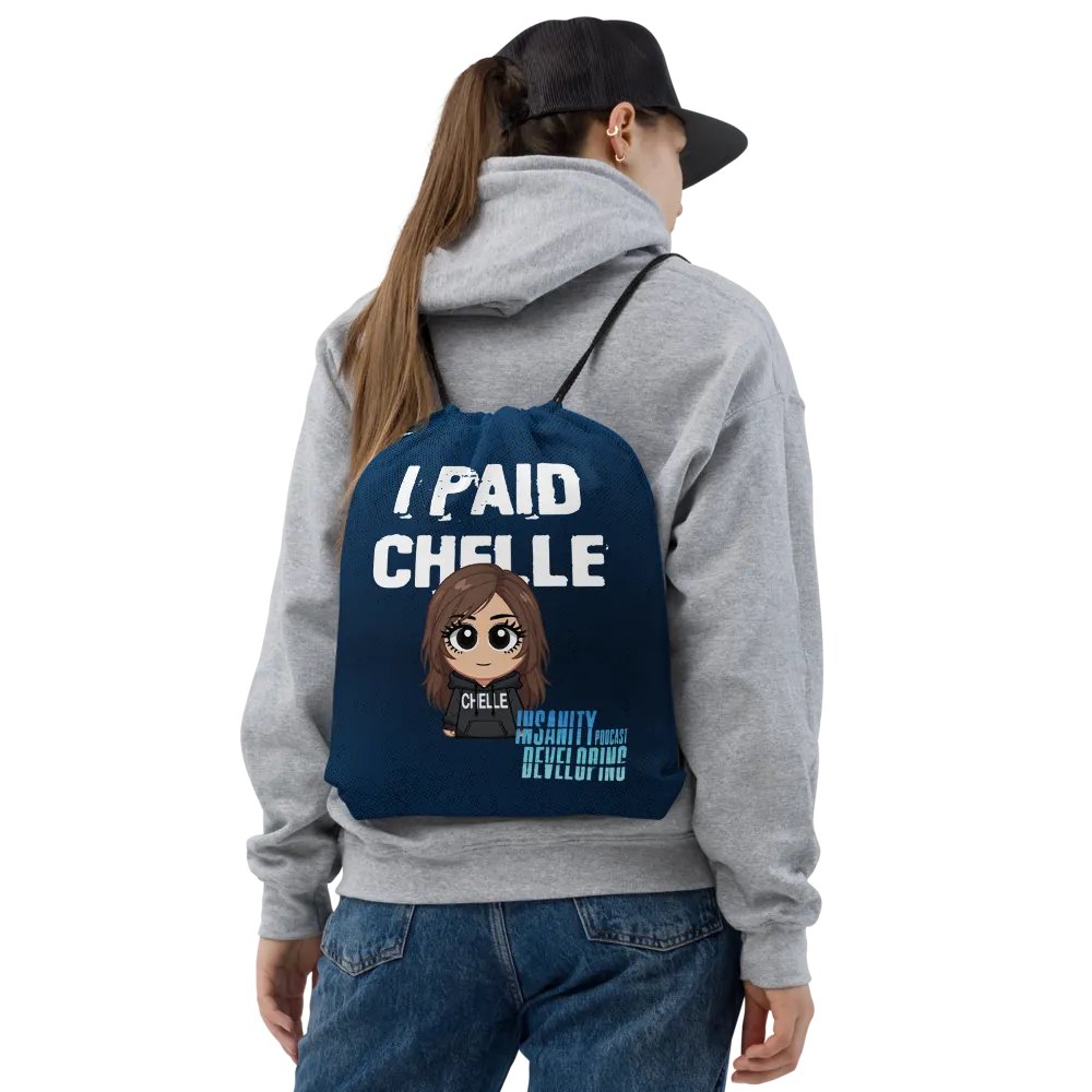 I Paid Chelle — Drawstring Bag product image (2)