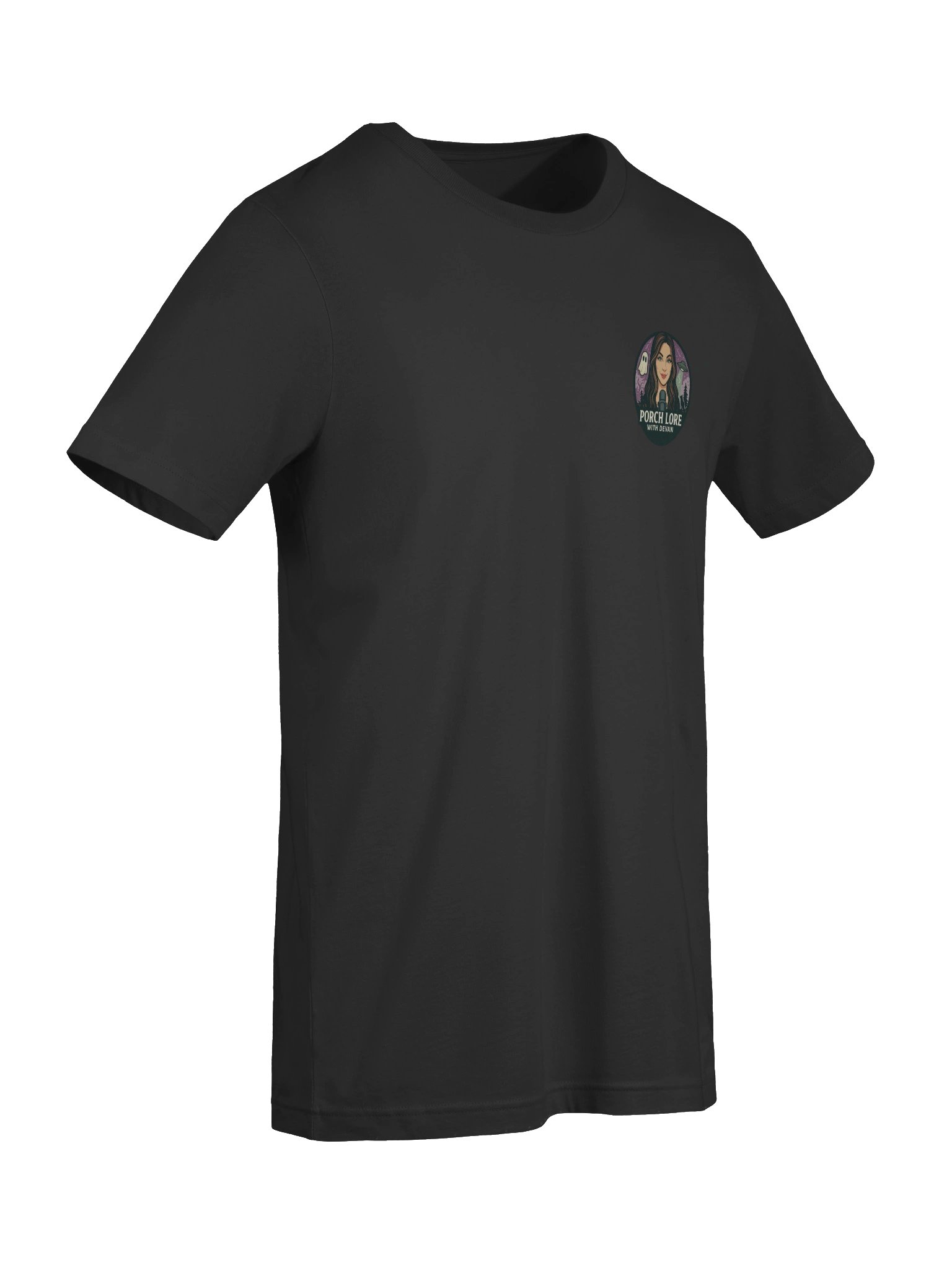 MOTHMAN LURKER W/ FRONT LOGO SUPER SOFT T-SHIRT (SOLID COLORS) product image (9)