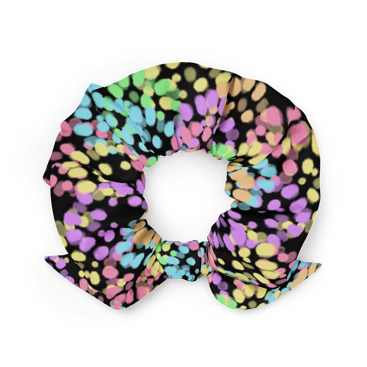 Spotty Scrunchie (Black) product image (2)