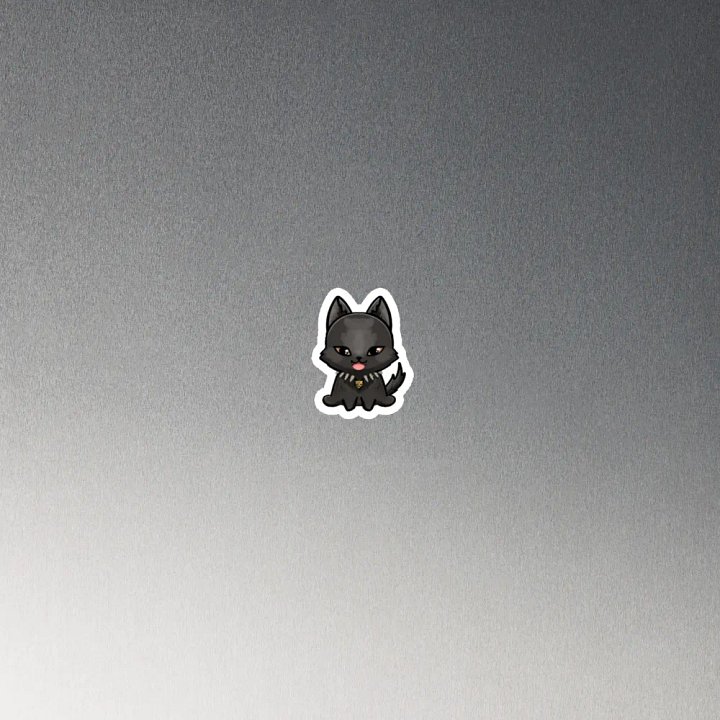 Chibi Wolf Magnet product image (2)