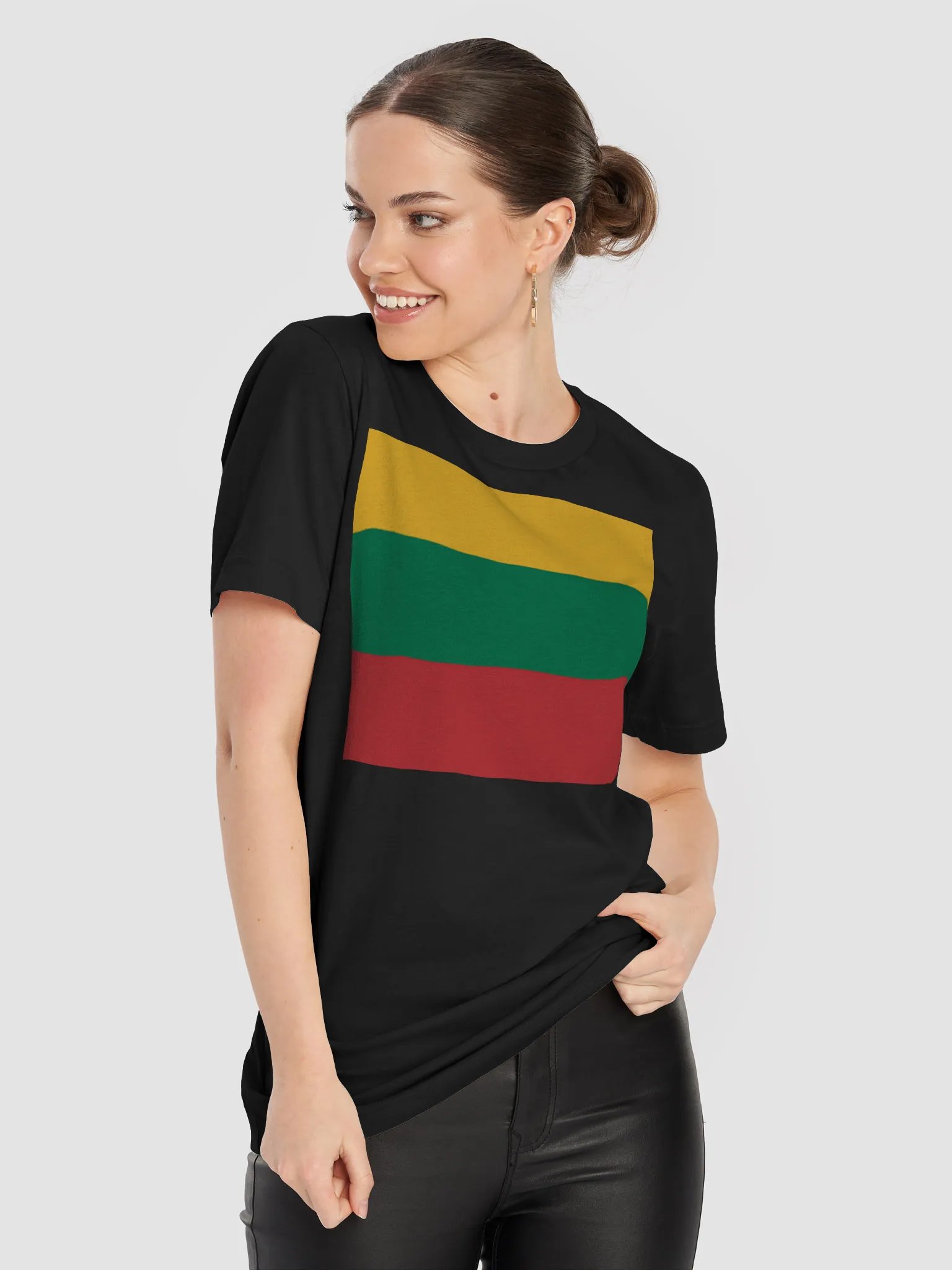 Exclusive Supersoft Unisex Lithuanian Flag T-Shirt by Graphic Grove product image (9)