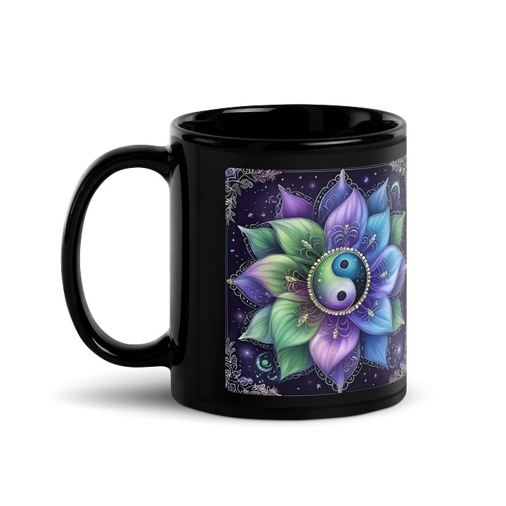 Yin-Yang Lotus Mug product image (1)
