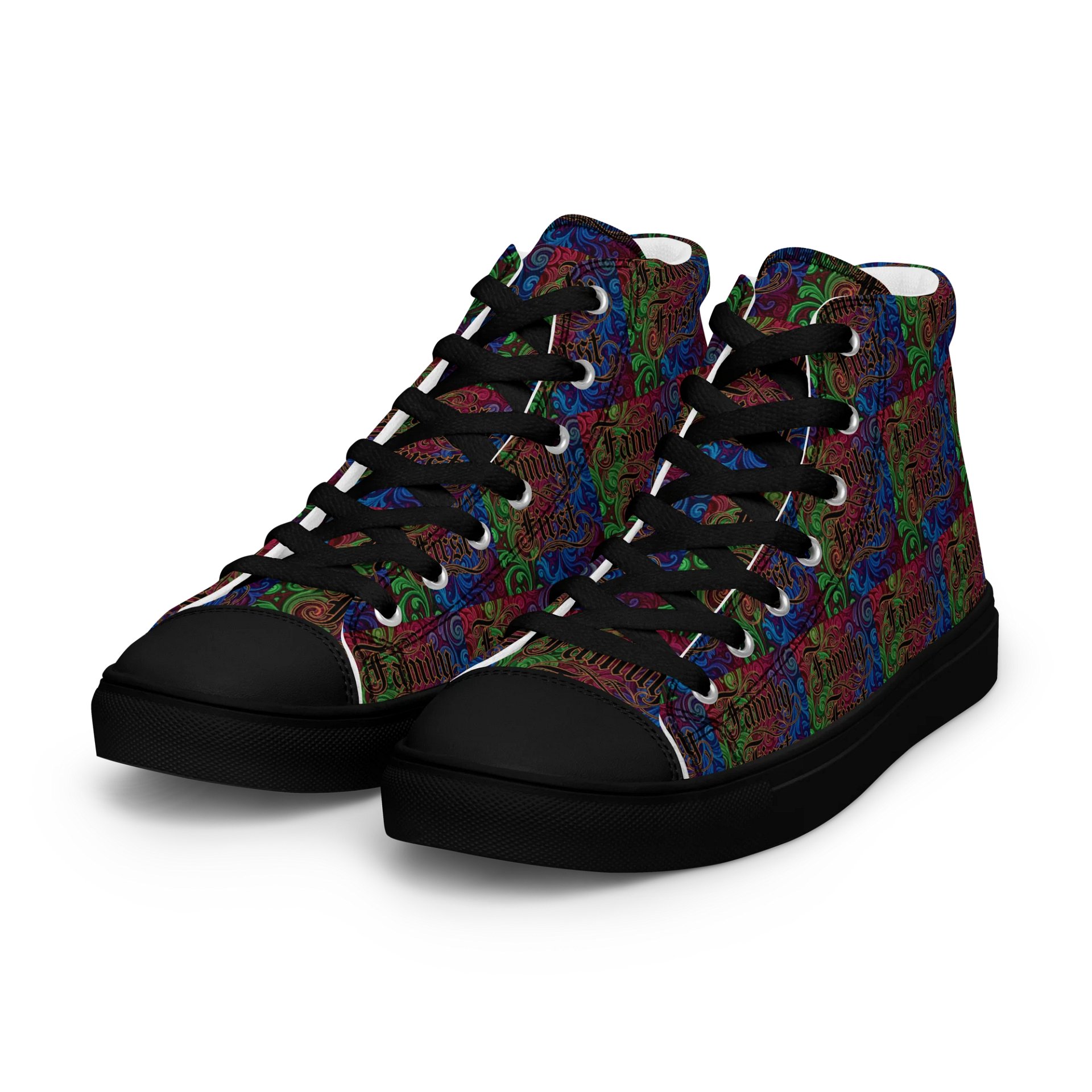 Men's Family First Hi Top Canvas Shoes product image (6)