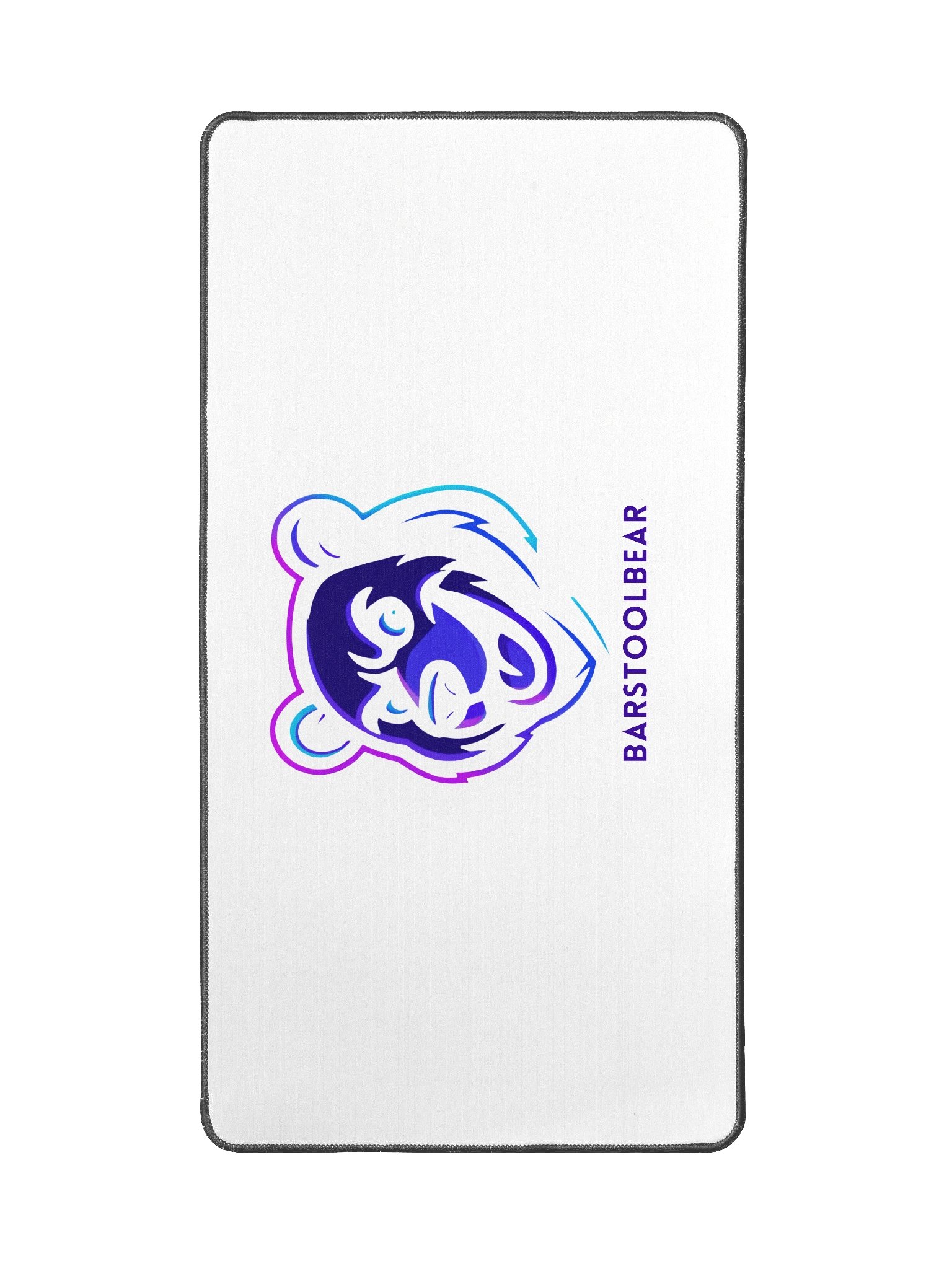 Neon Barstoolbear Desk Mat product image (2)