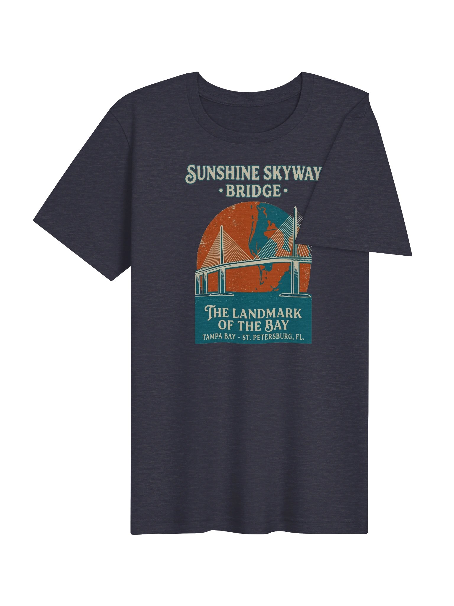 Sunshine Skyway The Landmark of the Bay Tee product image (54)