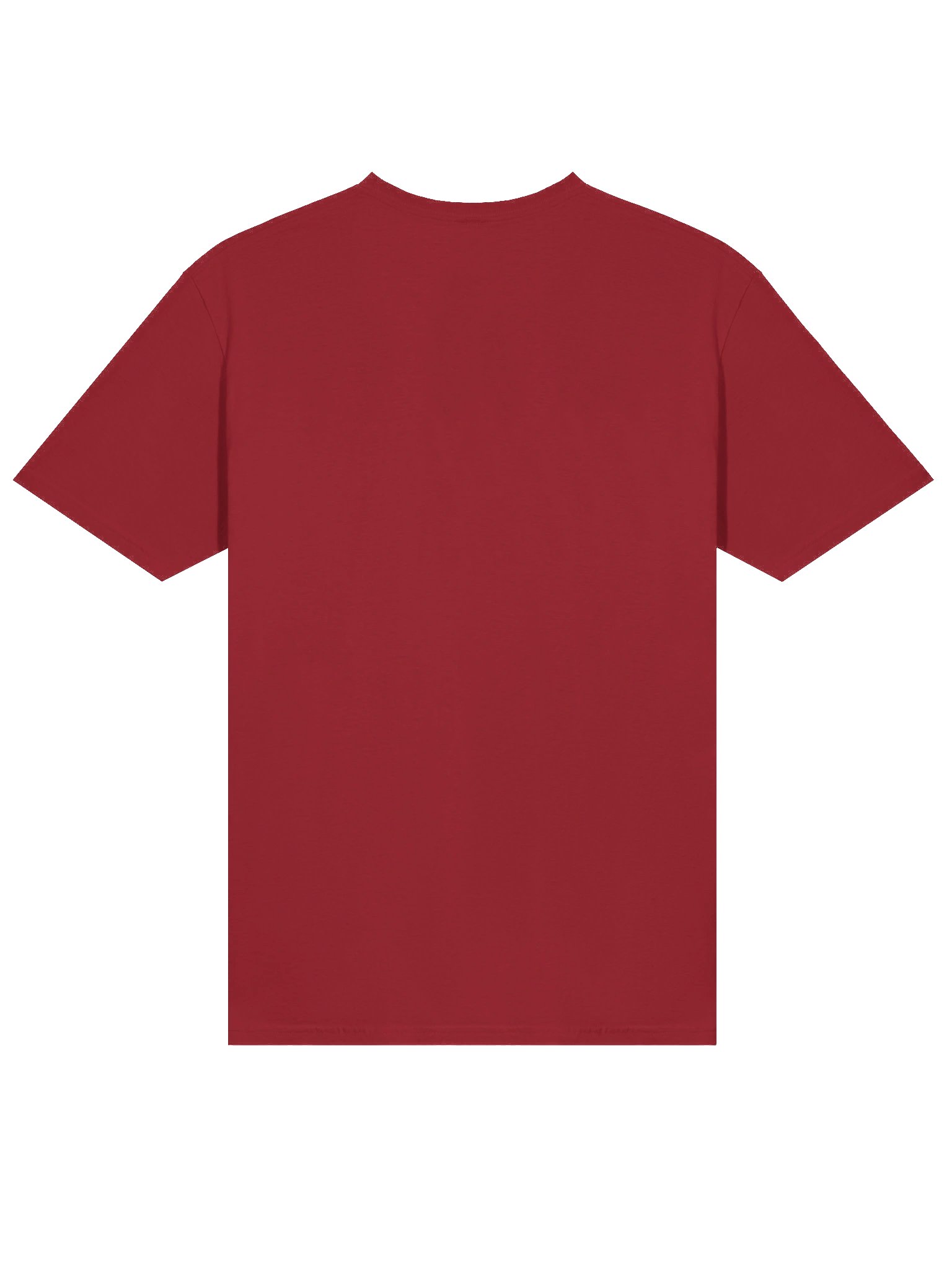 The More You Erase Typographic Skull Graphic T-Shirt White on Red product image (5)