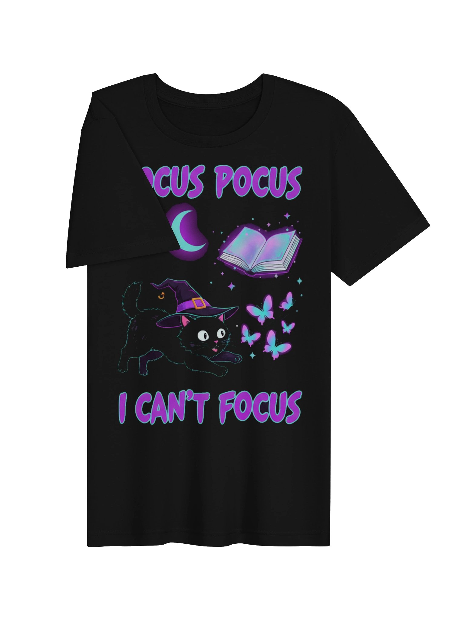 Hocus Pocus, I Can't Focus Tee product image (3)