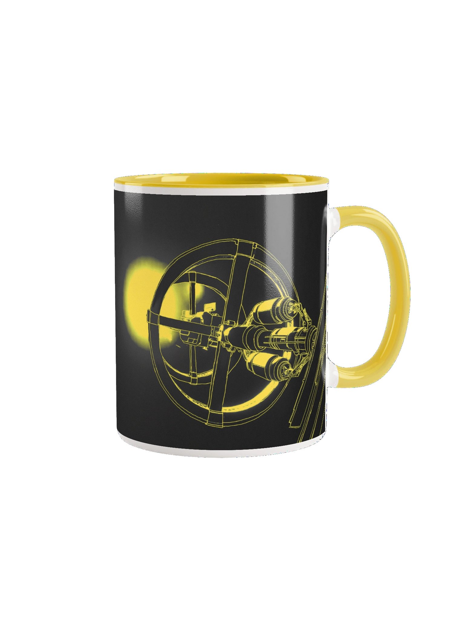 Space Station Mug - Yellow product image (1)