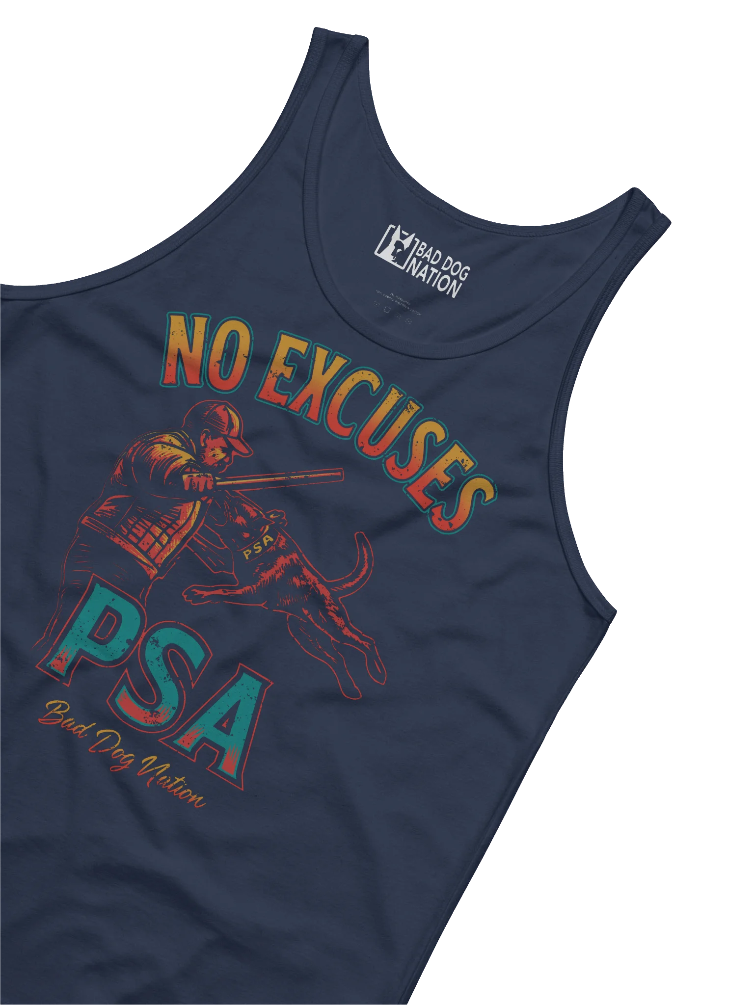 PSA No excuses - Premium Unisex Tank Top product image (4)