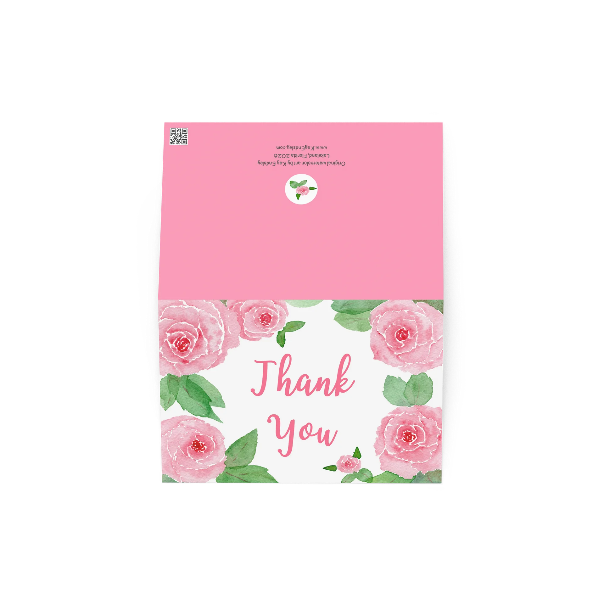 Roses Border Thank You product image (2)