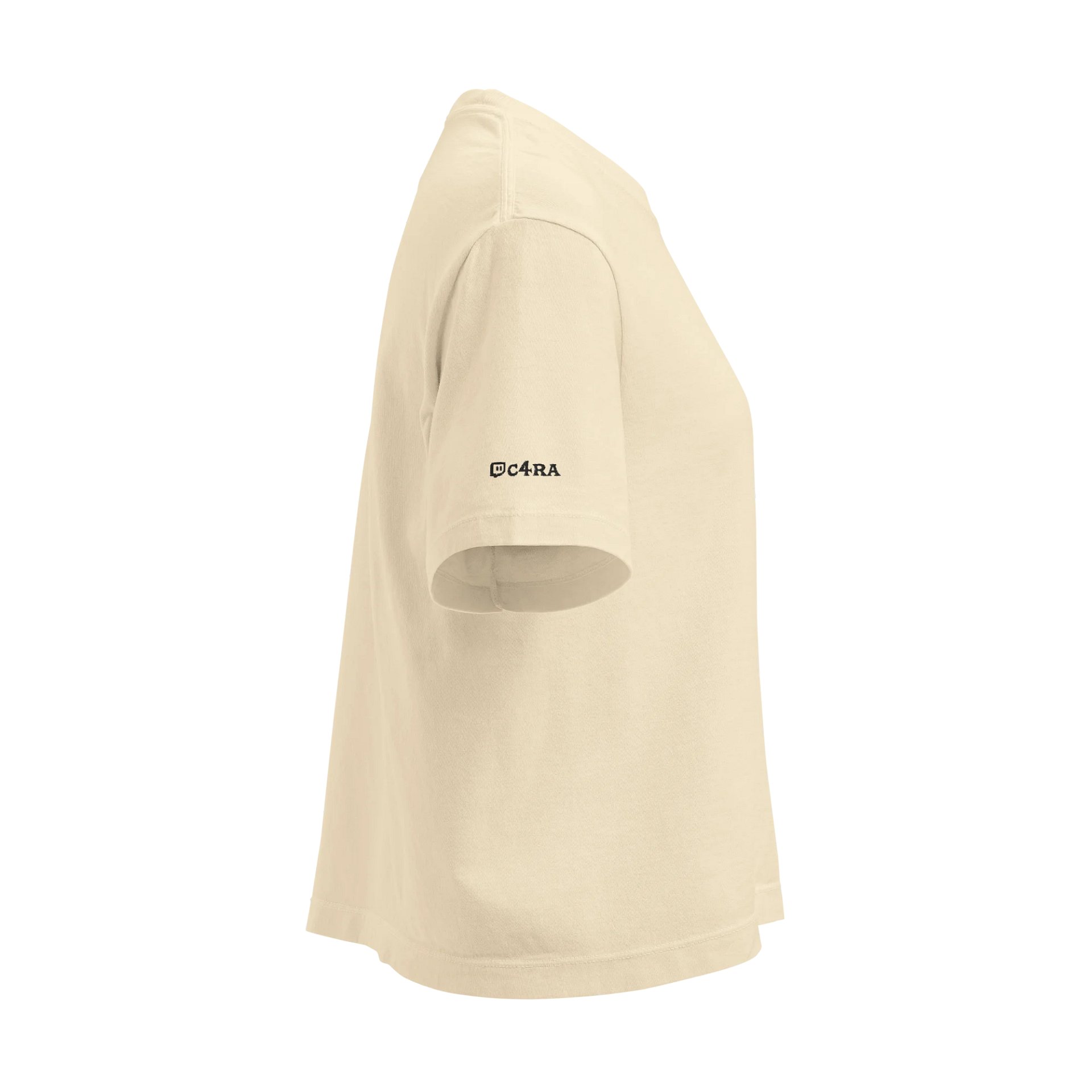 Embroidered Disco Skull Boxy Tee - Light product image (9)